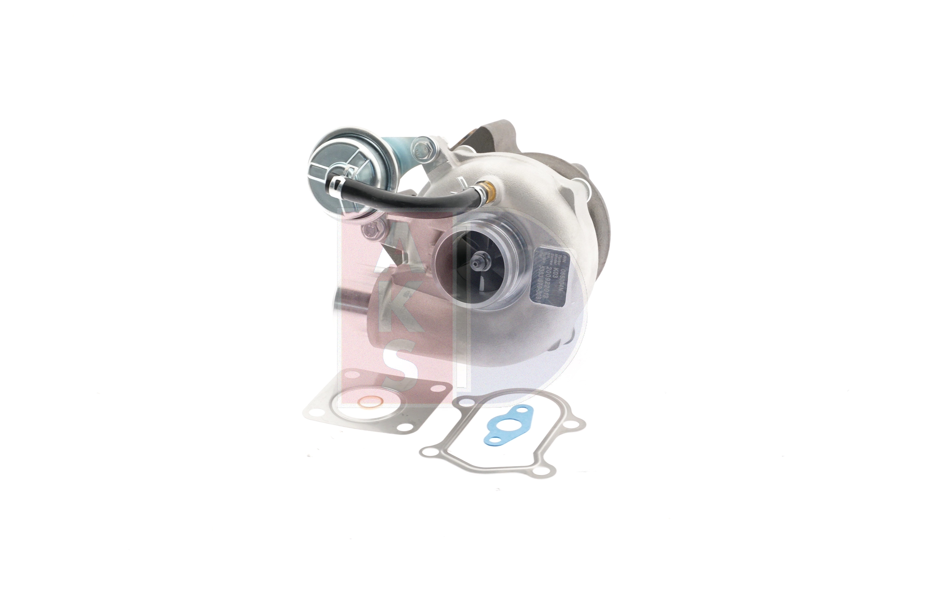 AKS DASIS 065004N Turbocharger Exhaust Turbocharger, with gaskets/seals