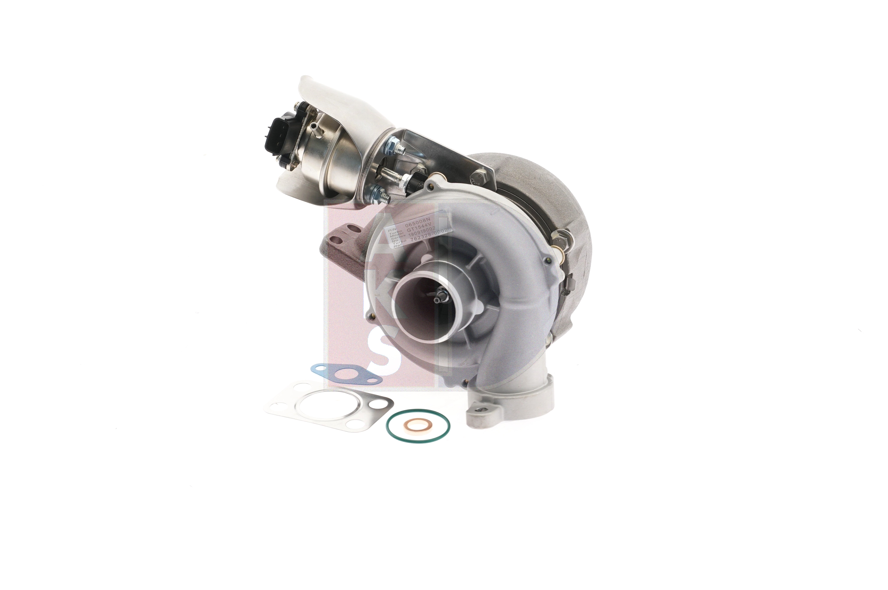 AKS DASIS 065008N Turbocharger Exhaust Turbocharger, with gaskets/seals