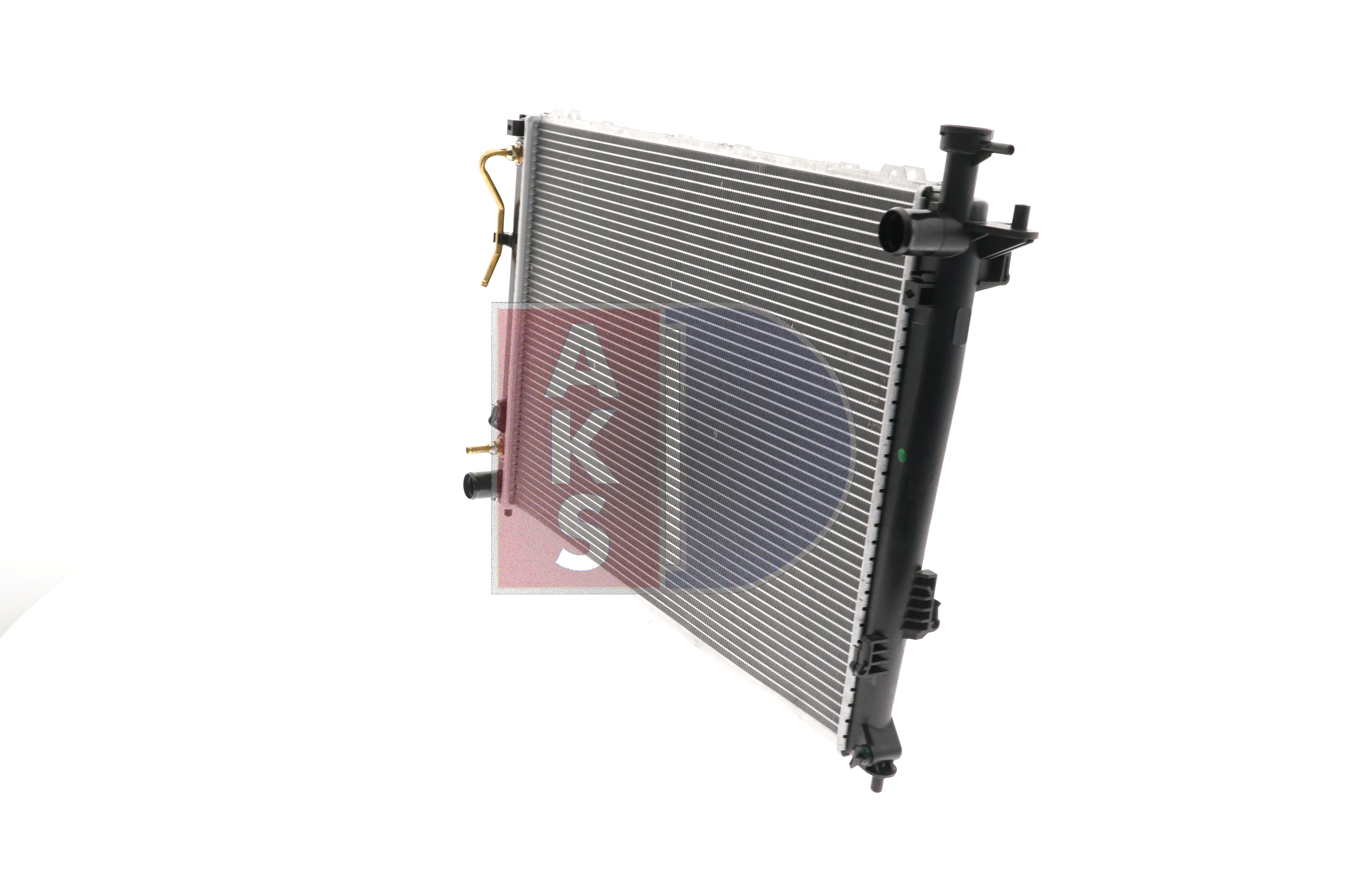 Воден радиатор AKS DASIS за автомобили с 6V електрическа мрежа, 670 x 478 x 22 mm, автоматична трансмисия - 560104N