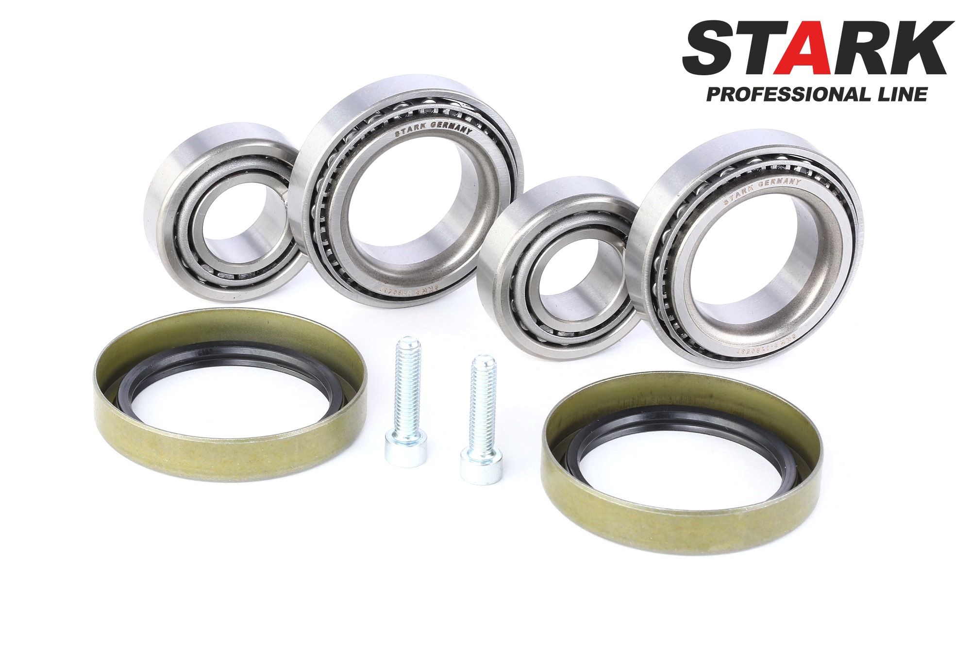 Wheel bearing STARK Front axle both sides, Contains two wheel bearing sets, 45,2, 60 mm - SKWB-0181188