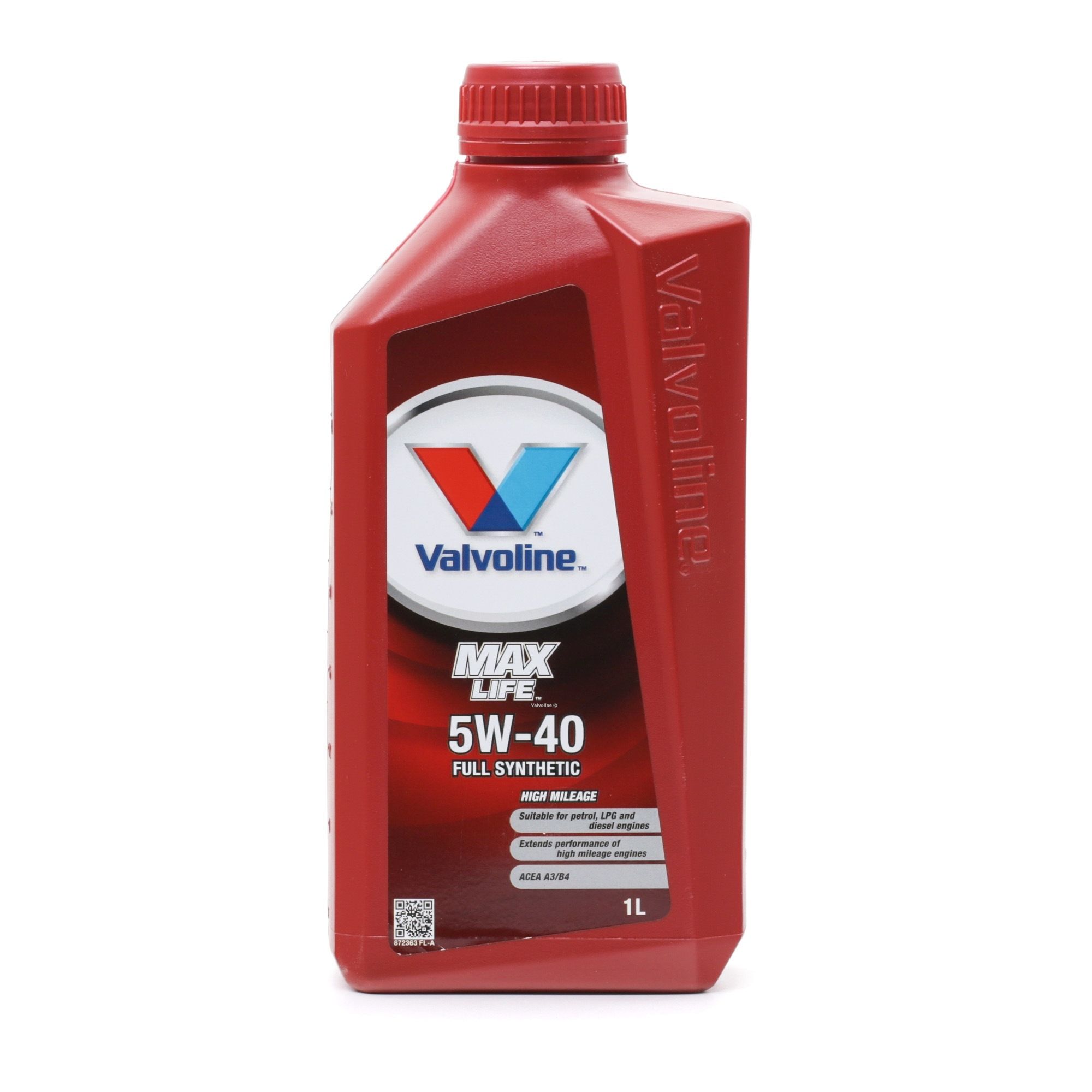 Valvoline MaxLife 872363 Engine oil 5W-40, 1l, Synthetic Oil