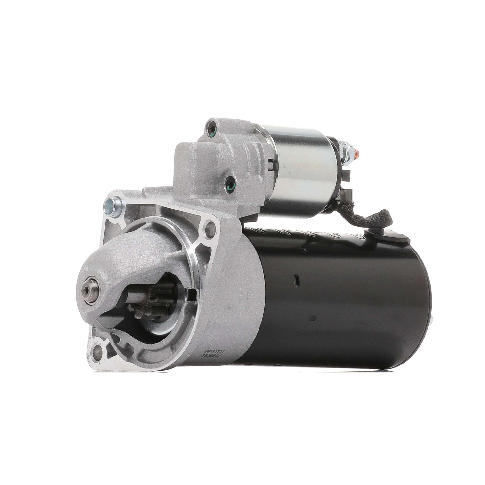 RIDEX 2S0010 Starter motor 12V, 2kW, Number of Teeth: 9, with 50(Jet) clamp, Ø 82 mm