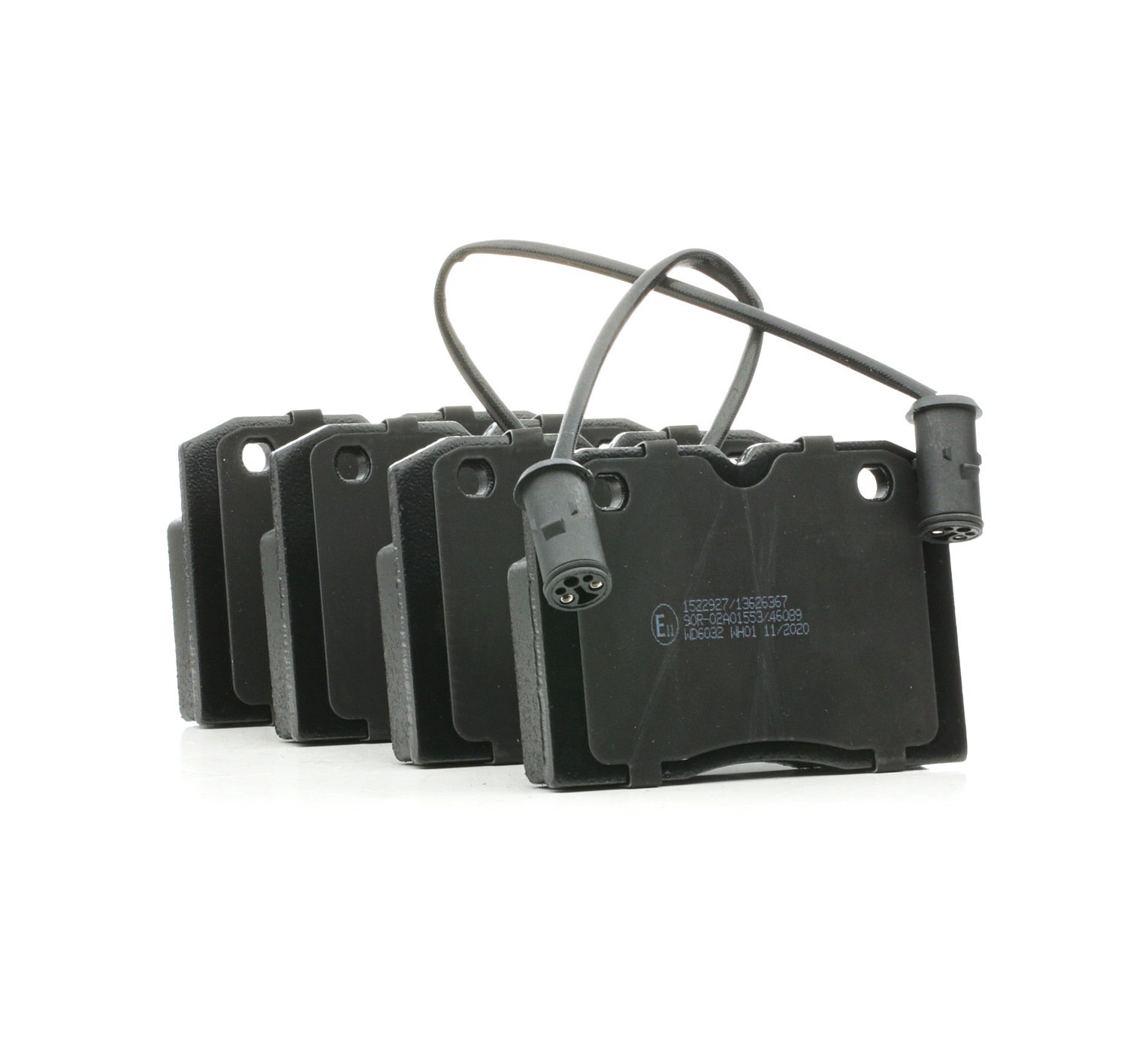 Original RIDEX Brake pad kit 402B1297 for IVECO Daily