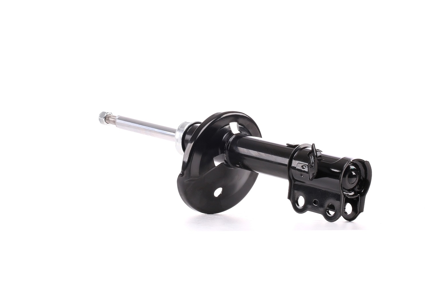 RIDEX 854S0530 Shock absorber Right, Gas Pressure, Twin-Tube, Suspension Strut, Top pin, Bottom Clamp
