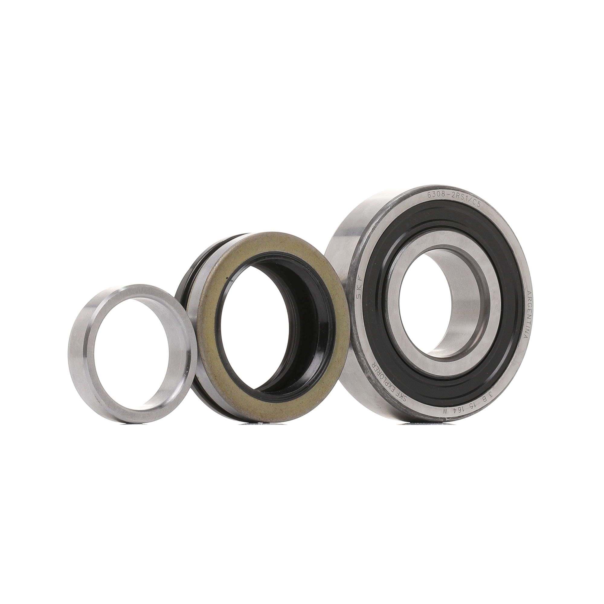 SKF VKBA 3756 Wiellagerset Met afdichtring, 90 mm