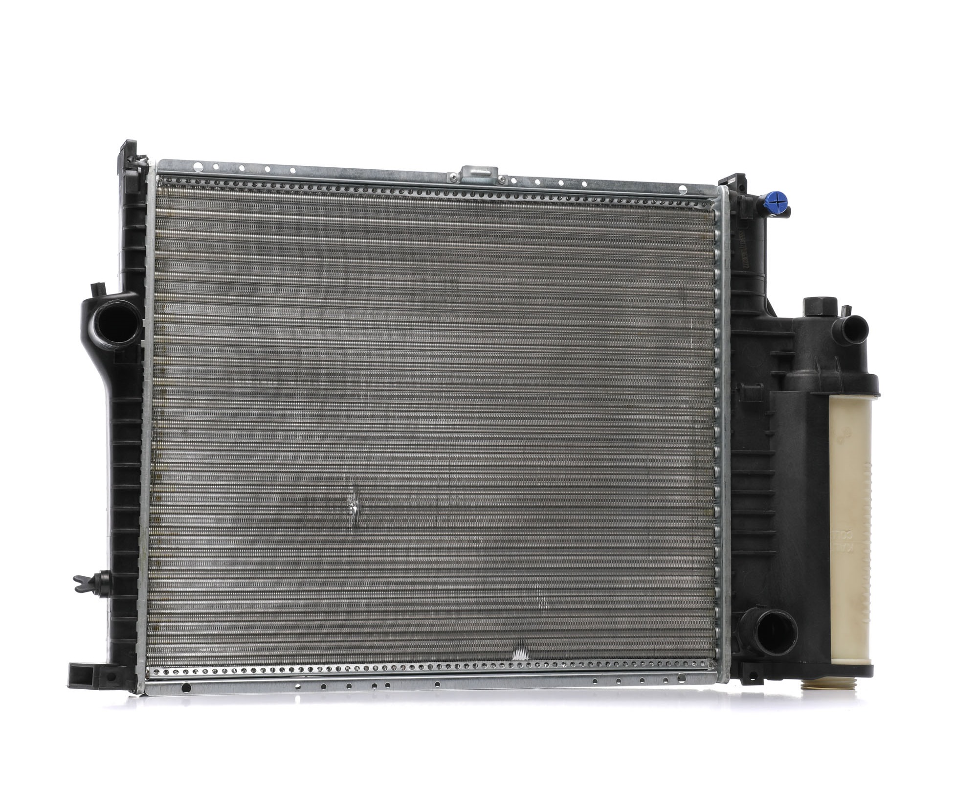 RIDEX 470R0451 Engine radiator for vehicles with/without air conditioning, 520 x 438 x 32 mm, Manual Transmission, Brazed cooling fins