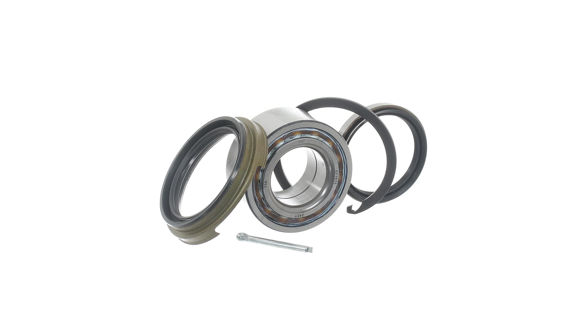 SKF VKBA 3916 Kit cuscinetto ruota con guarnizione ad anello per alberi, 68 mm