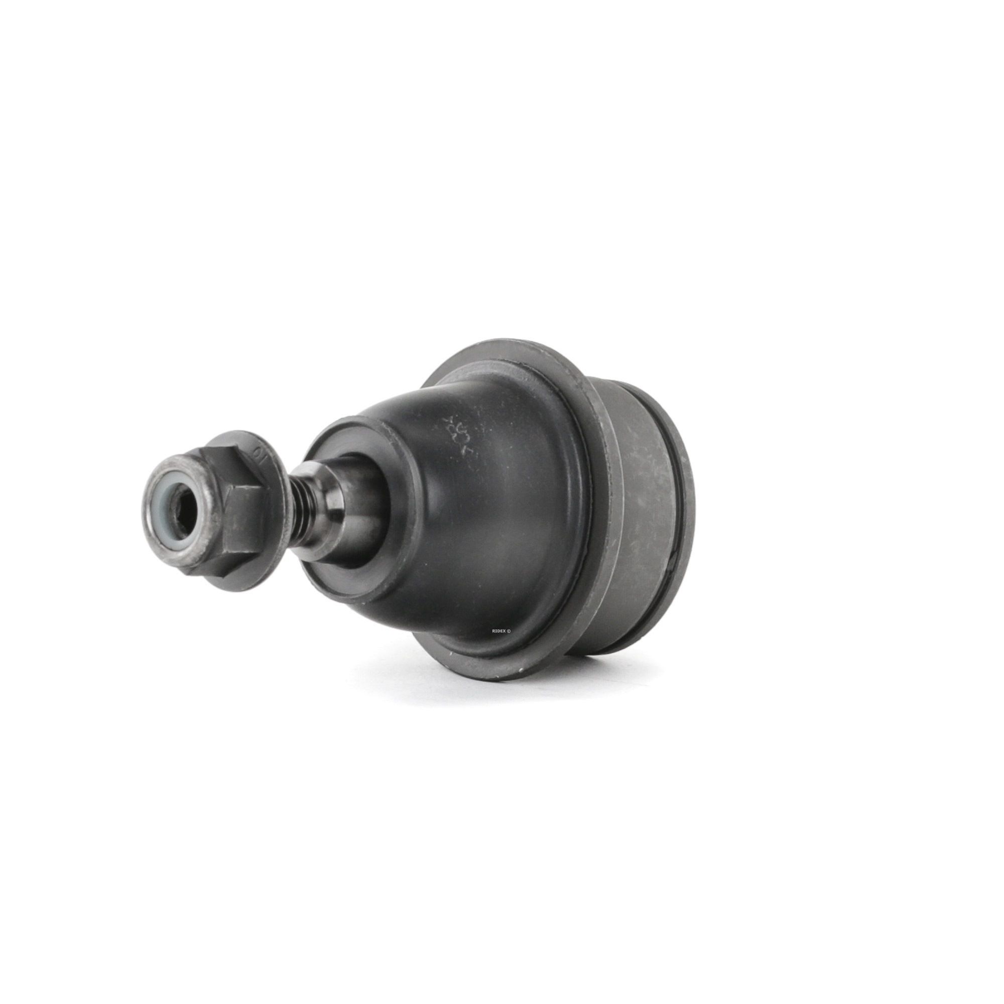 RIDEX 2462S0187 Ball Joint both sides, Front Axle, 15,8mm, 54,3mm, 62mm