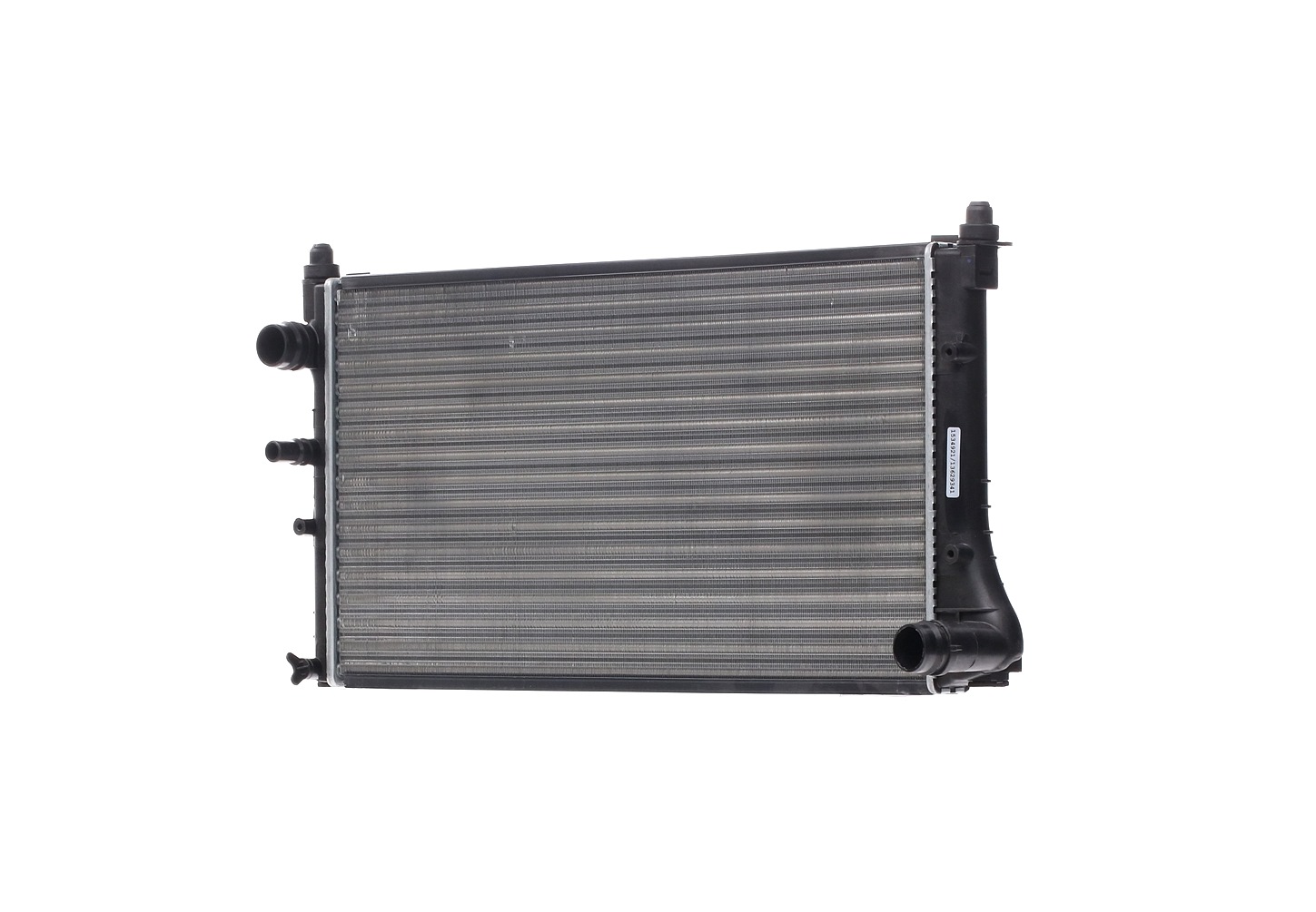 RIDEX 470R0403 Engine radiator Aluminium, for vehicles with air conditioning, Manual Transmission, Mechanically jointed cooling fins
