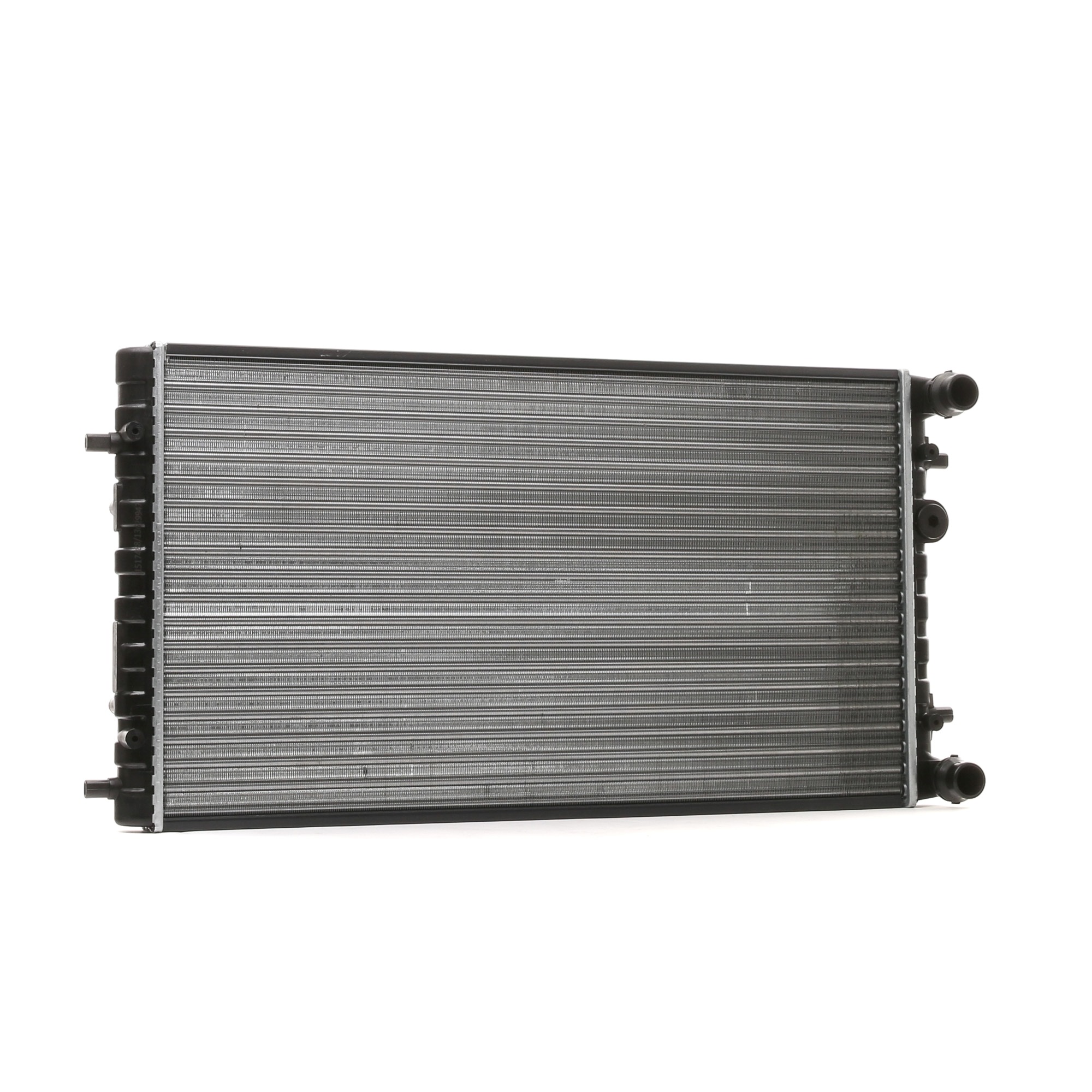 RIDEX 470R0354 Engine radiator Aluminium, Plastic, for vehicles with/without air conditioning, Manual-/optional automatic transmission