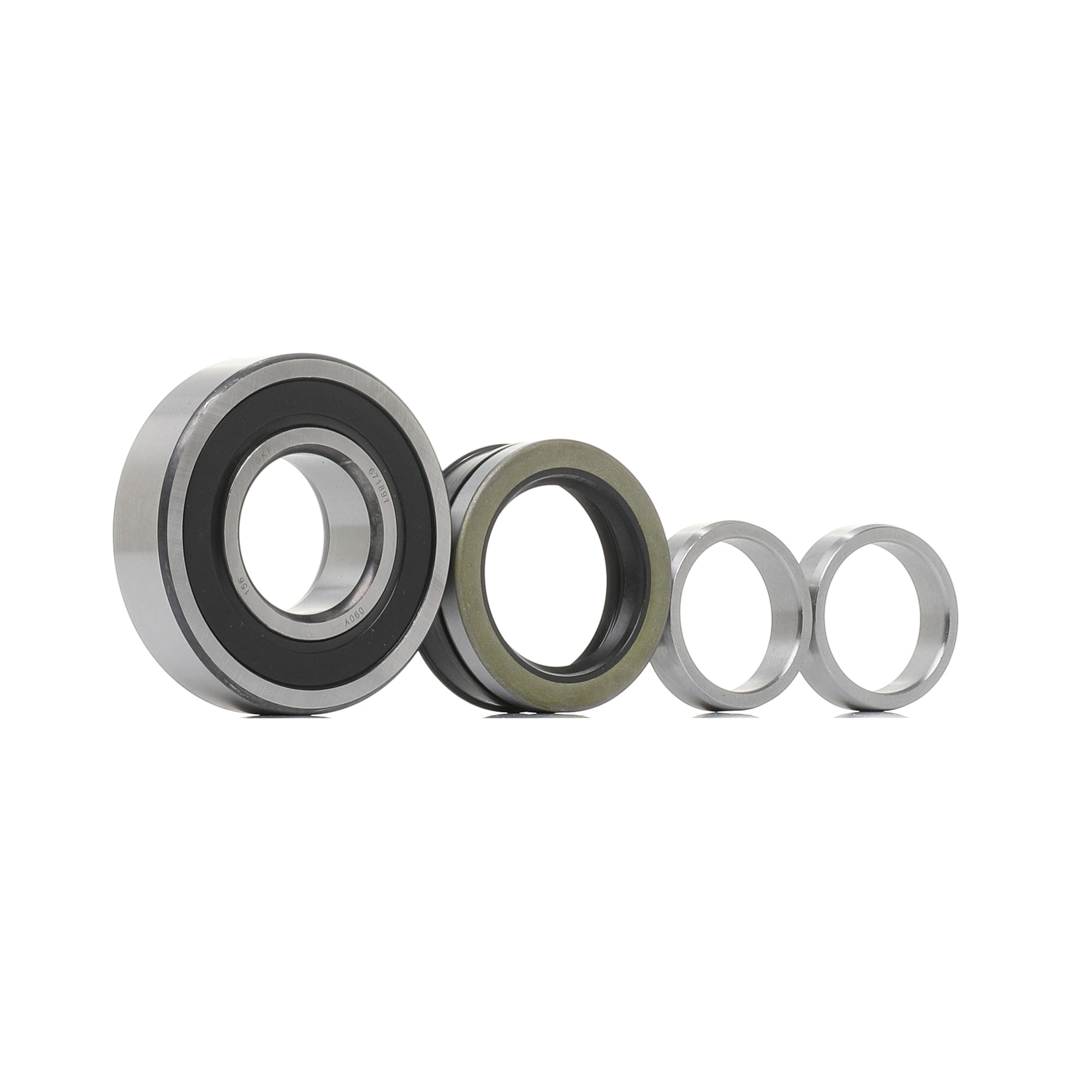 SKF VKBA 6901 Kit cuscinetto ruota con guarnizione ad anello per alberi, 90 mm