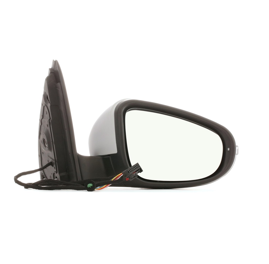 RIDEX 50O0288 Wing mirror Right, for electric mirror adjustment, Convex, Heated, primed