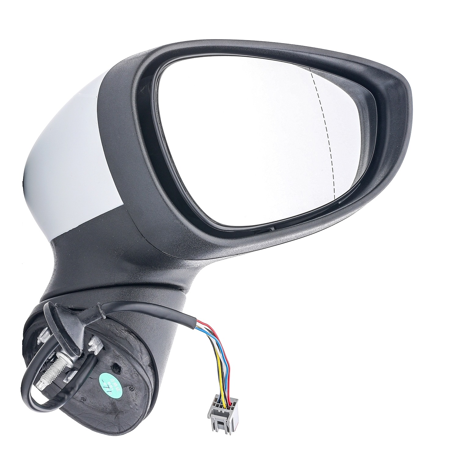 RIDEX 50O0307 originali FORD Specchio retrovisore Dx, verniciabile, asferico, per regolazione elettrica specchio, termico