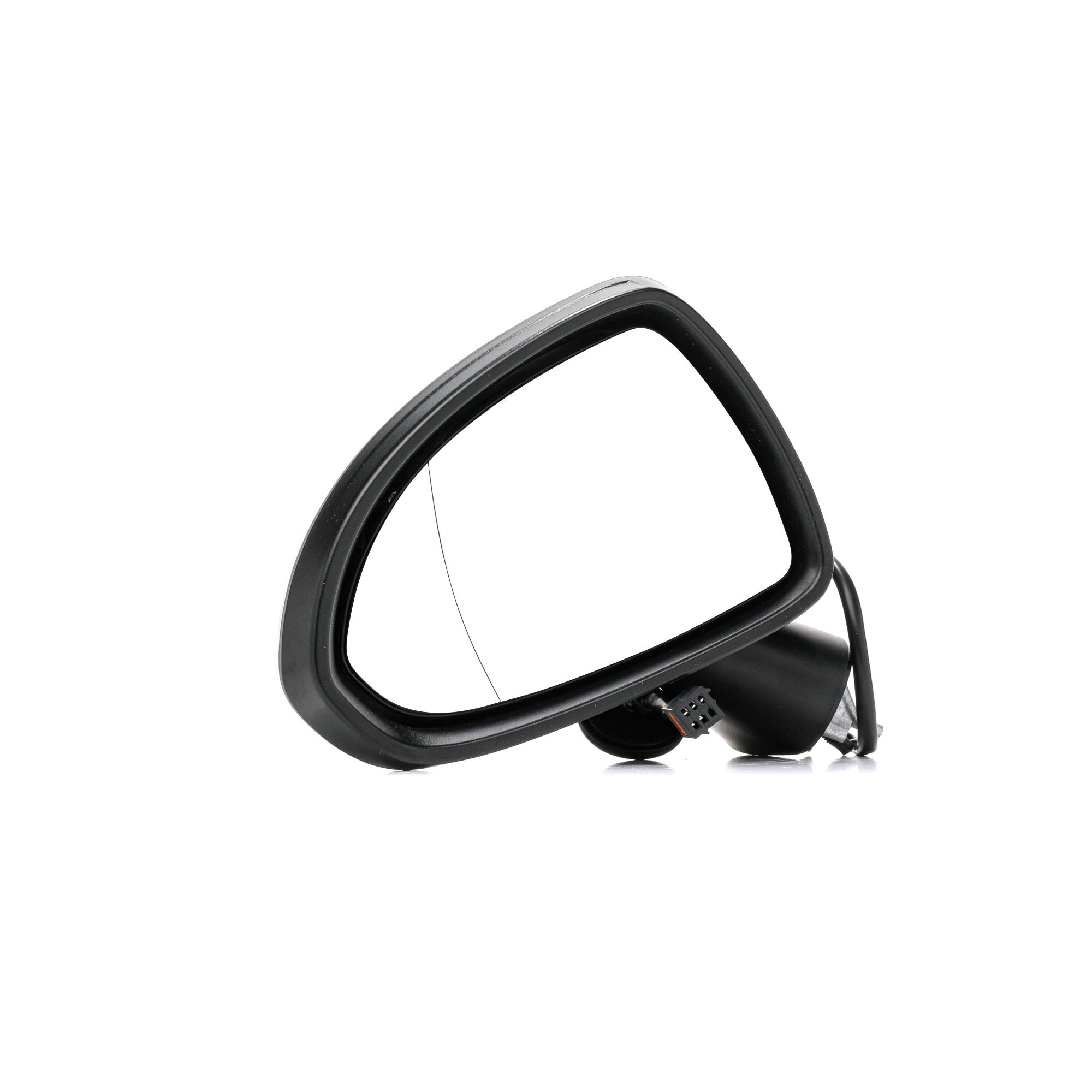 RIDEX 50O0330 Wing mirror Left, Electric, for electric mirror adjustment, Aspherical, Complete Mirror