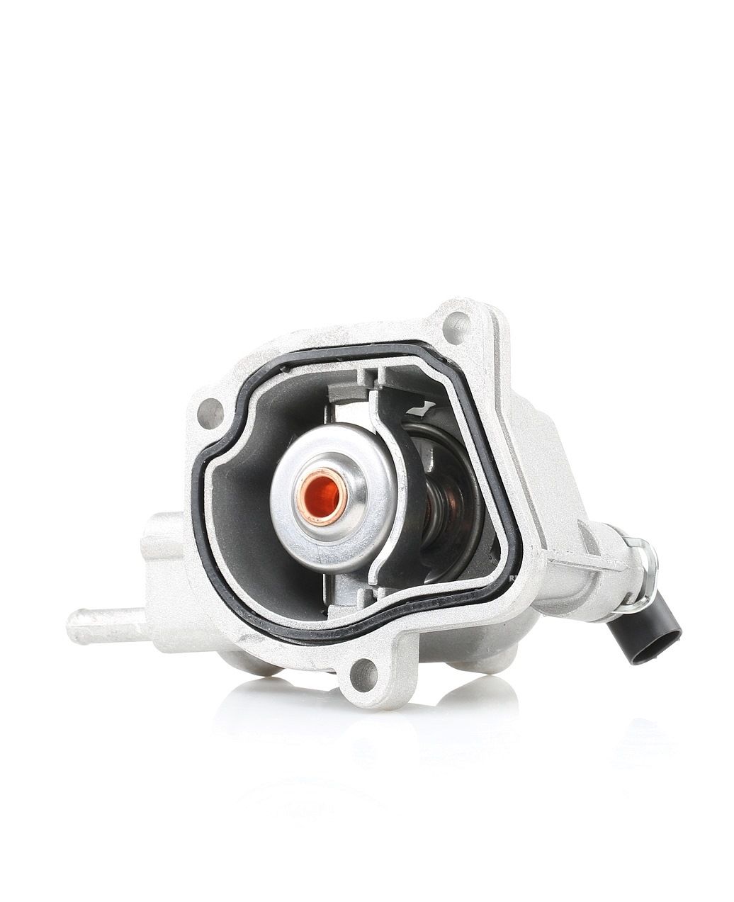 RIDEX 316T0100 Engine thermostat Opening Temperature: 92°C, with seal, with sensor, Aluminium, with housing