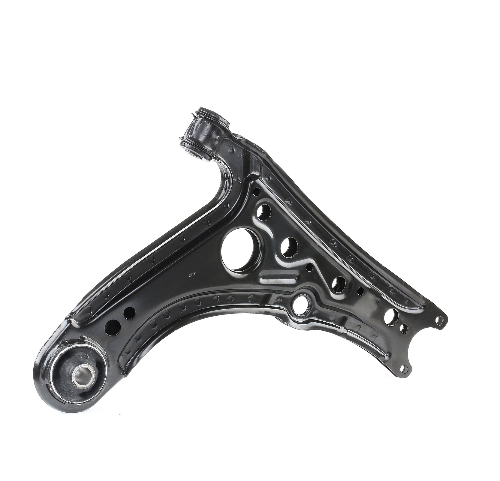 RIDEX 273C0658 Suspension arm without ball joint, Front axle both sides, Lower, Control Arm, Sheet Steel