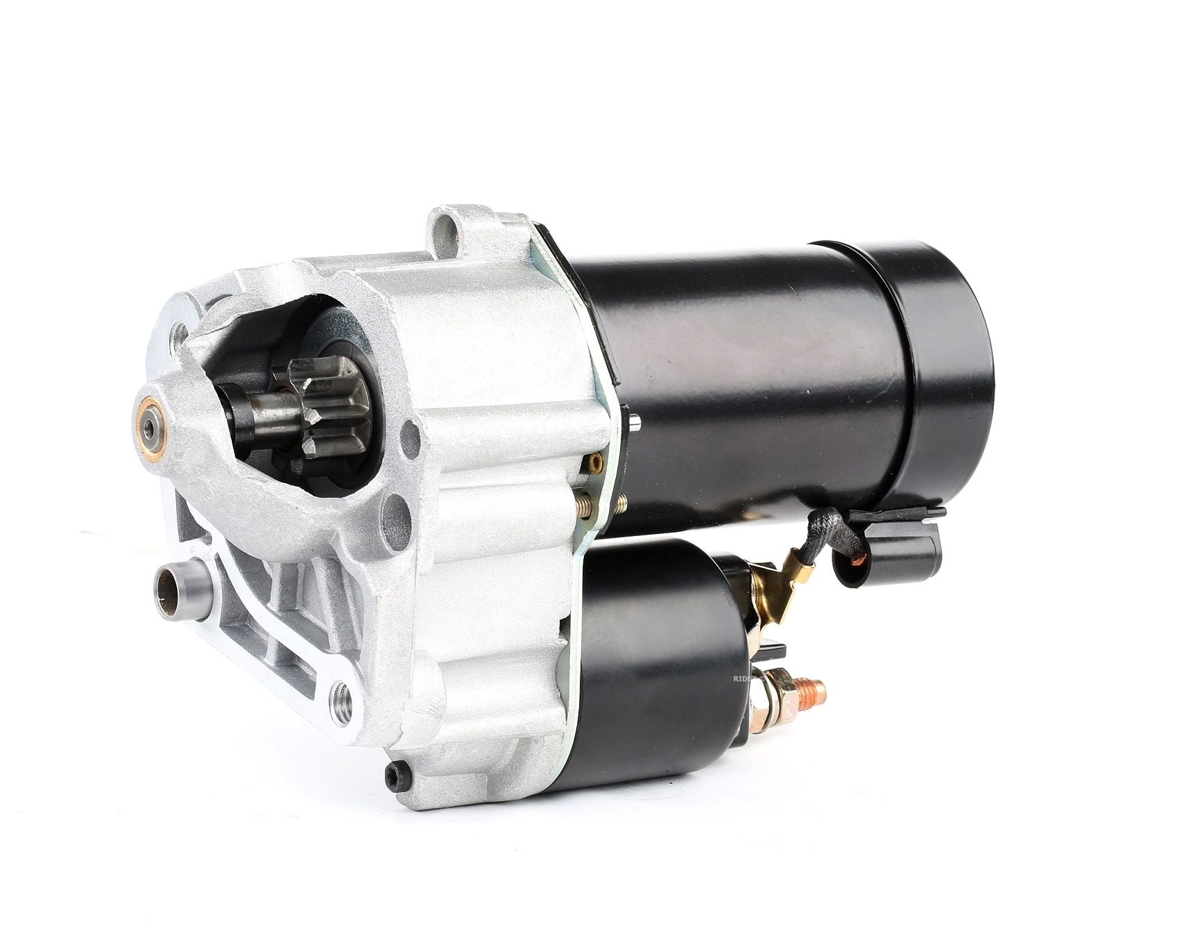 RIDEX 2S0108 Starter motor 12V, 1,1kW, Number of Teeth: 9, Plug, M8, Ø 66 mm