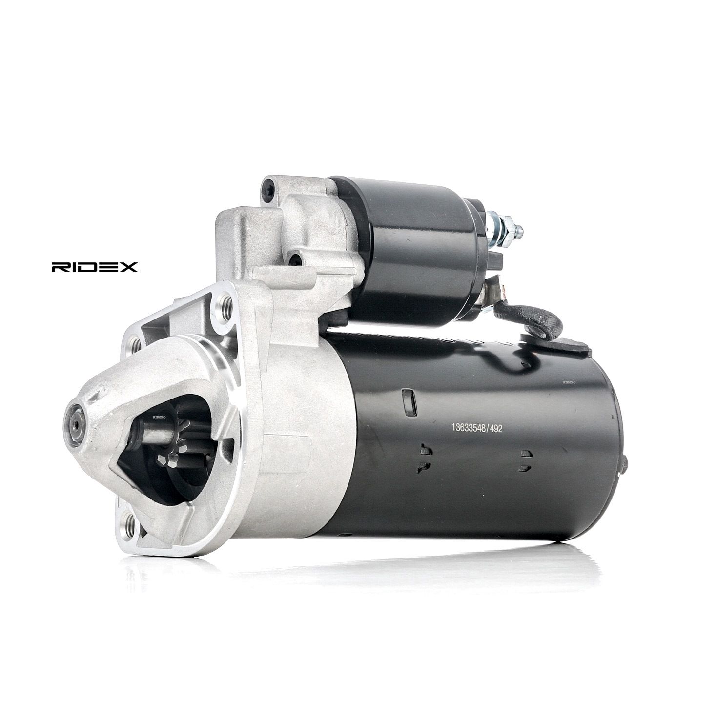 RIDEX 2S0131 Starter motor 12V, 2,0kW, Number of Teeth: 9, Pin 50 M6, Ø 76 mm