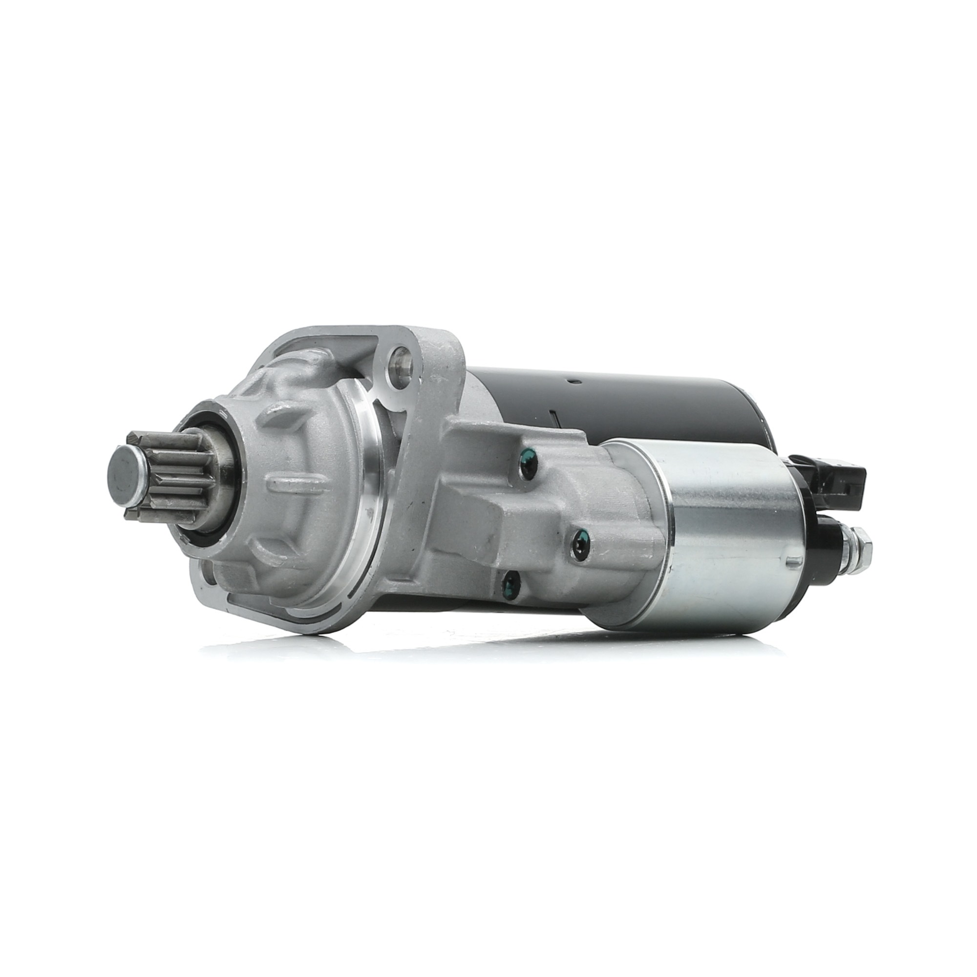 RIDEX 2S0208 Starter motor 12V, 1,1kW, Number of Teeth: 10, with 50(Jet) clamp, M8 B+, 30 (M8), Ø 76 mm