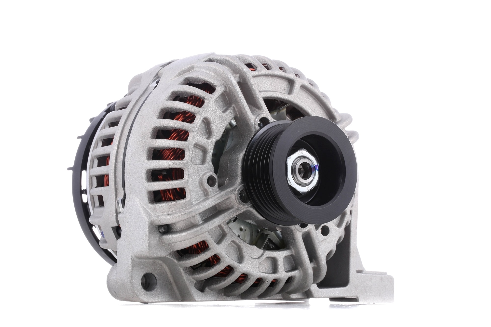 RIDEX 4G0235 Alternator 14V, 120A, M8 B+ 6.4mm D+, excl. vacuum pump, Ø 56 mm, with integrated regulator