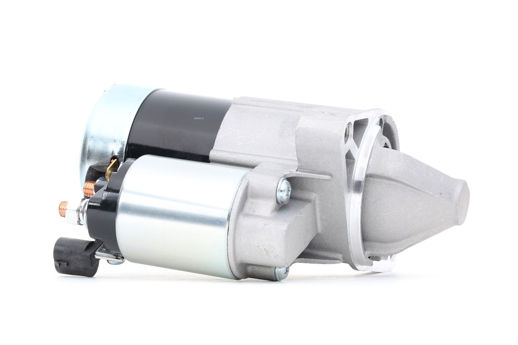 RIDEX 2S0221 Starter motor 12V, 1,2kW, Number of Teeth: 9, M8, Ø 74 mm