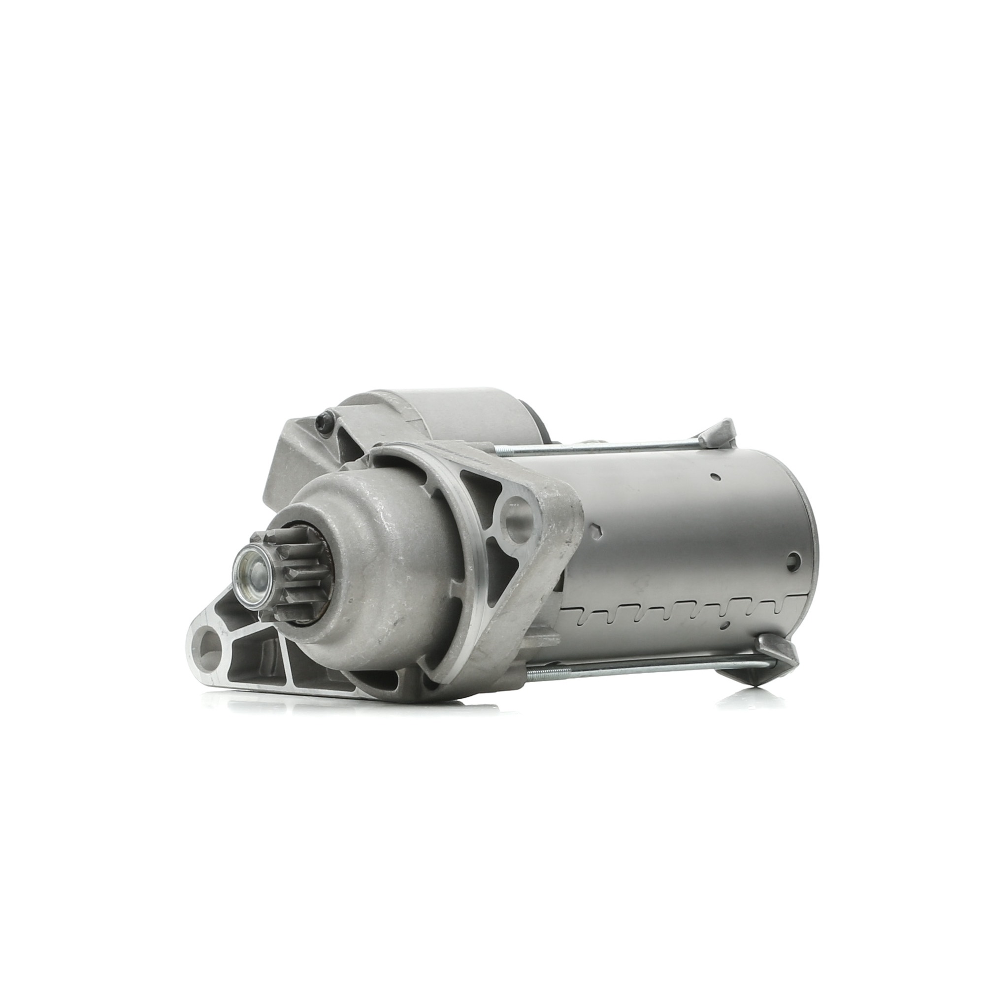 RIDEX 2S0244 Starter motor 12V, 0,9kW, Number of Teeth: 10, Plug, M8, Ø 76 mm