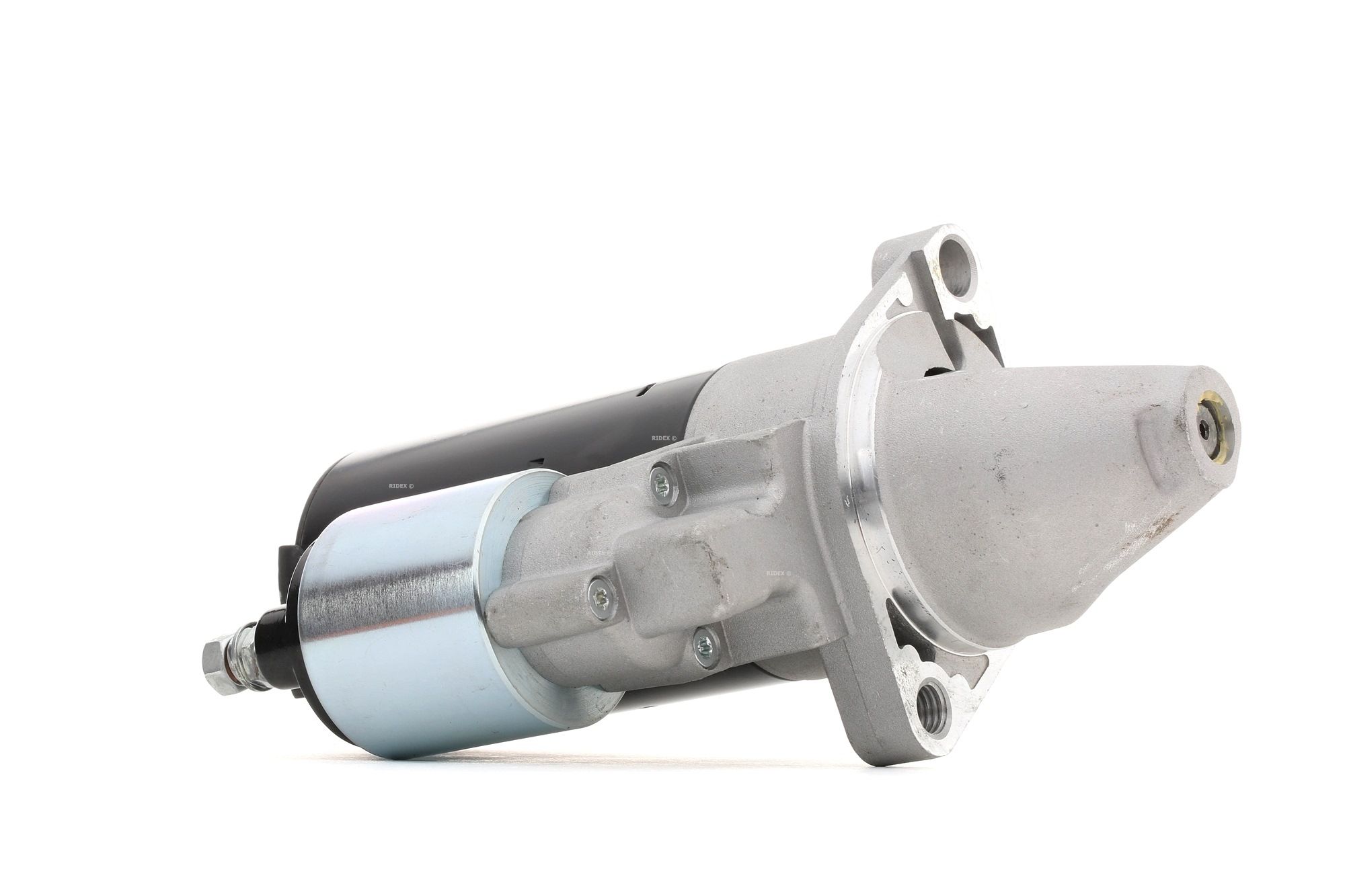 RIDEX 2S0277 Starter motor 12V, 1,4kW, 1,4kW, Number of Teeth: 9, Plug, Ø 76 mm