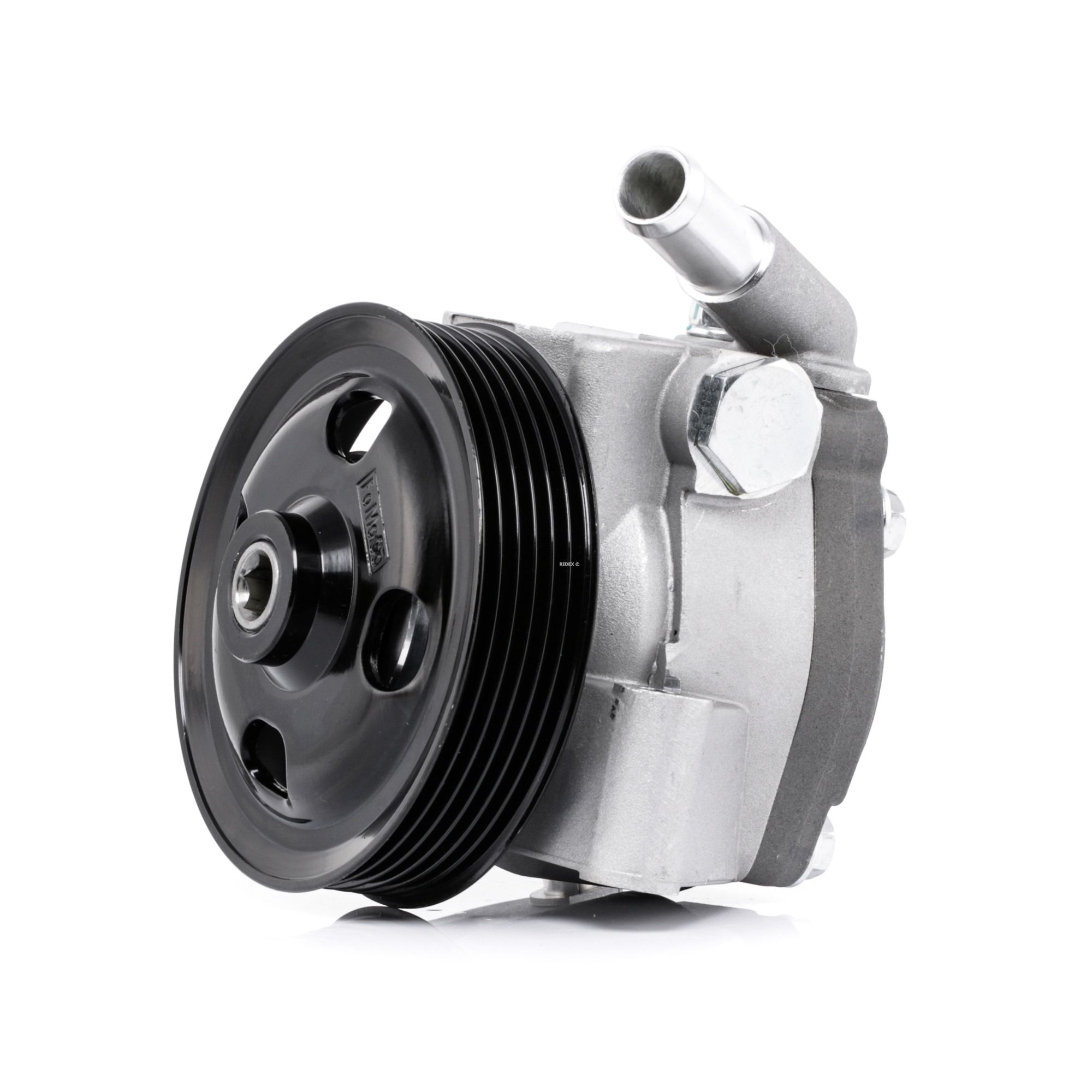 RIDEX 12H0078 Power steering pump Hydraulic, Number of ribs: 6, Belt Pulley Ø: 107 mm
