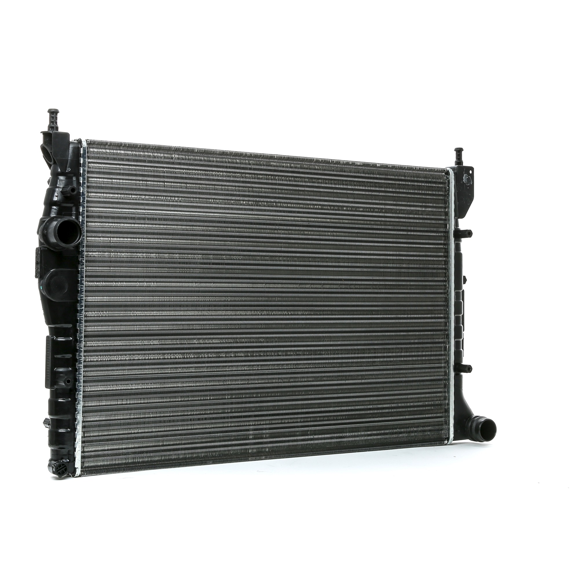 RIDEX 470R0612 Engine radiator Aluminium, 580 x 415 x 34 mm, without frame, Mechanically jointed cooling fins