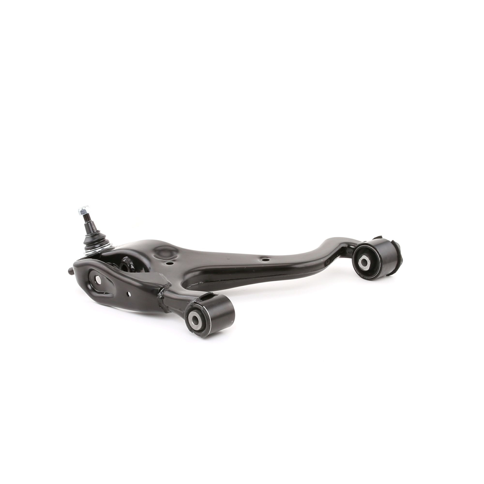 RIDEX 273C0790 Suspension arm with rubber mount, with ball joint, Lower, Front Axle Left, Control Arm, Sheet Steel, Cone Size: 20,5 mm