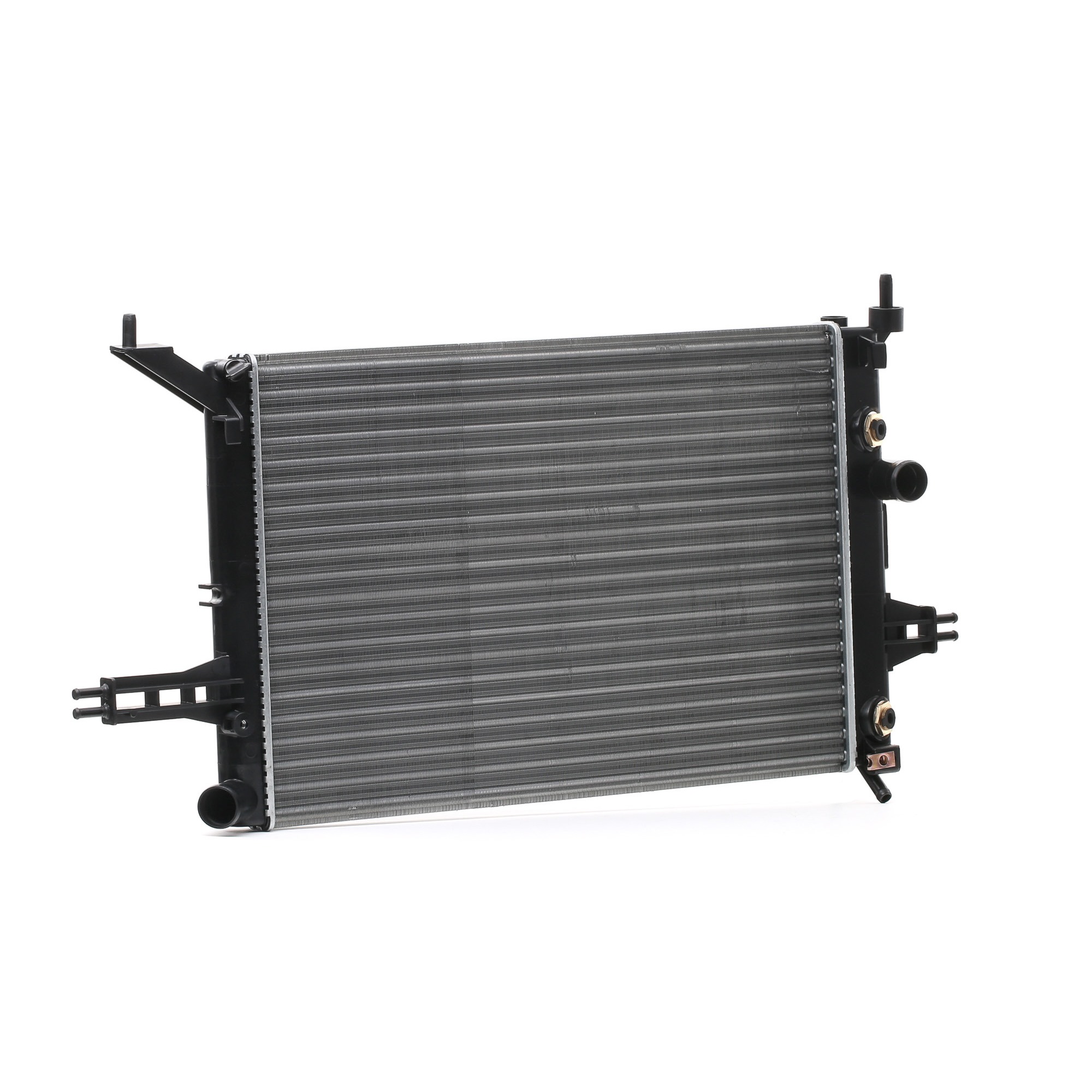 RIDEX 470R0617 Engine radiator Aluminium, Plastic, for vehicles without air conditioning, Fully Automatic