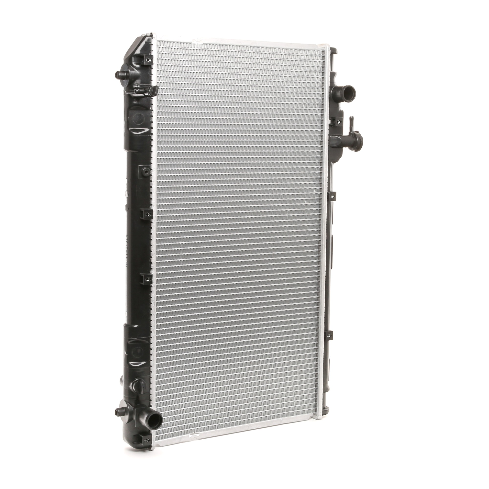 RIDEX 470R0734 Engine radiator Aluminium, Plastic, for vehicles with/without air conditioning, Manual Transmission