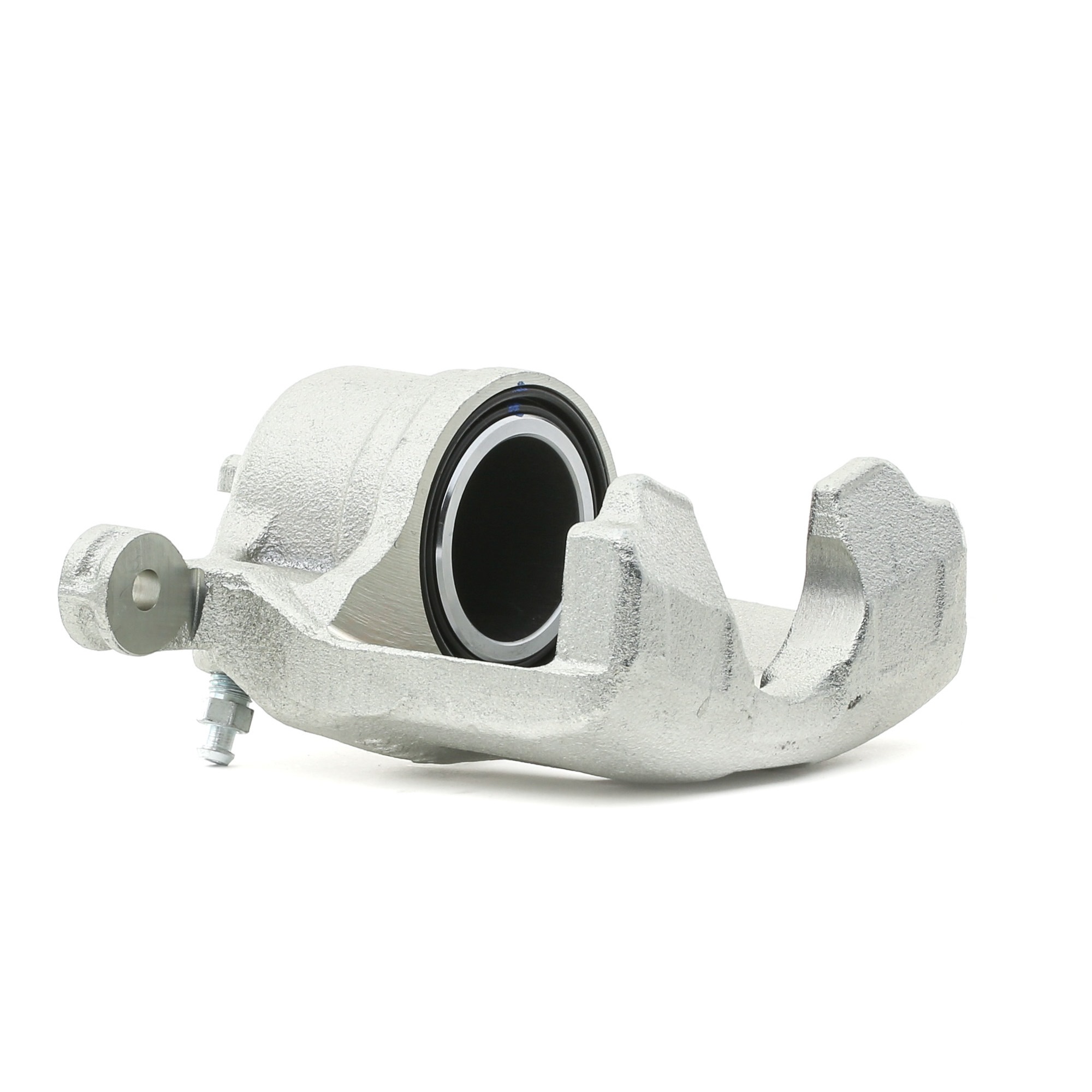 RIDEX 78B0725 Brake caliper Cast Iron, Front Axle Left, without holder