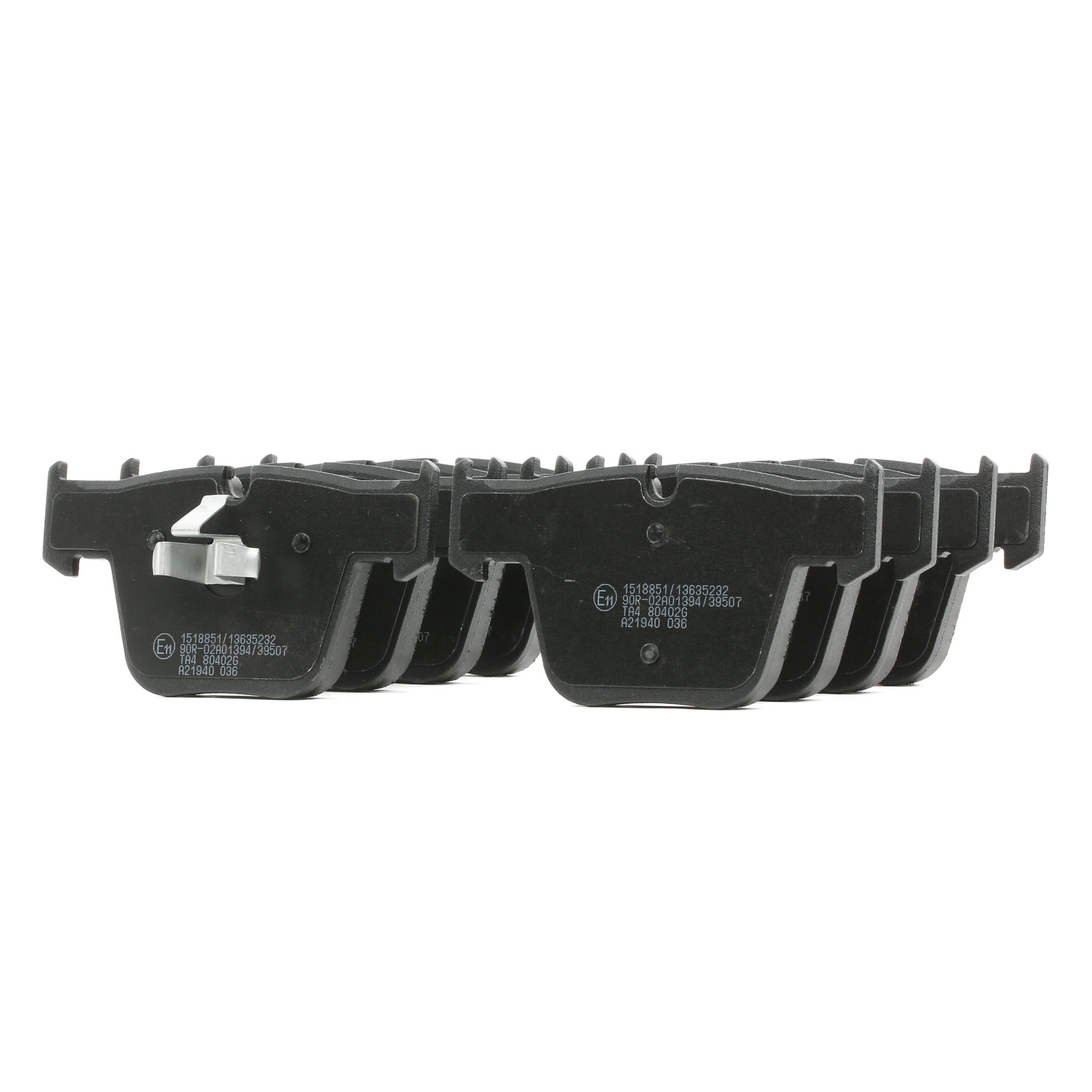 402B1079 RIDEX predna naprava, predpripravené pre varovný ukazovateľ opotrebenia Výška: 73,9mm, Hrúbka: 16,7mm Brzdové platničky 402B1079 kúpte si lacno