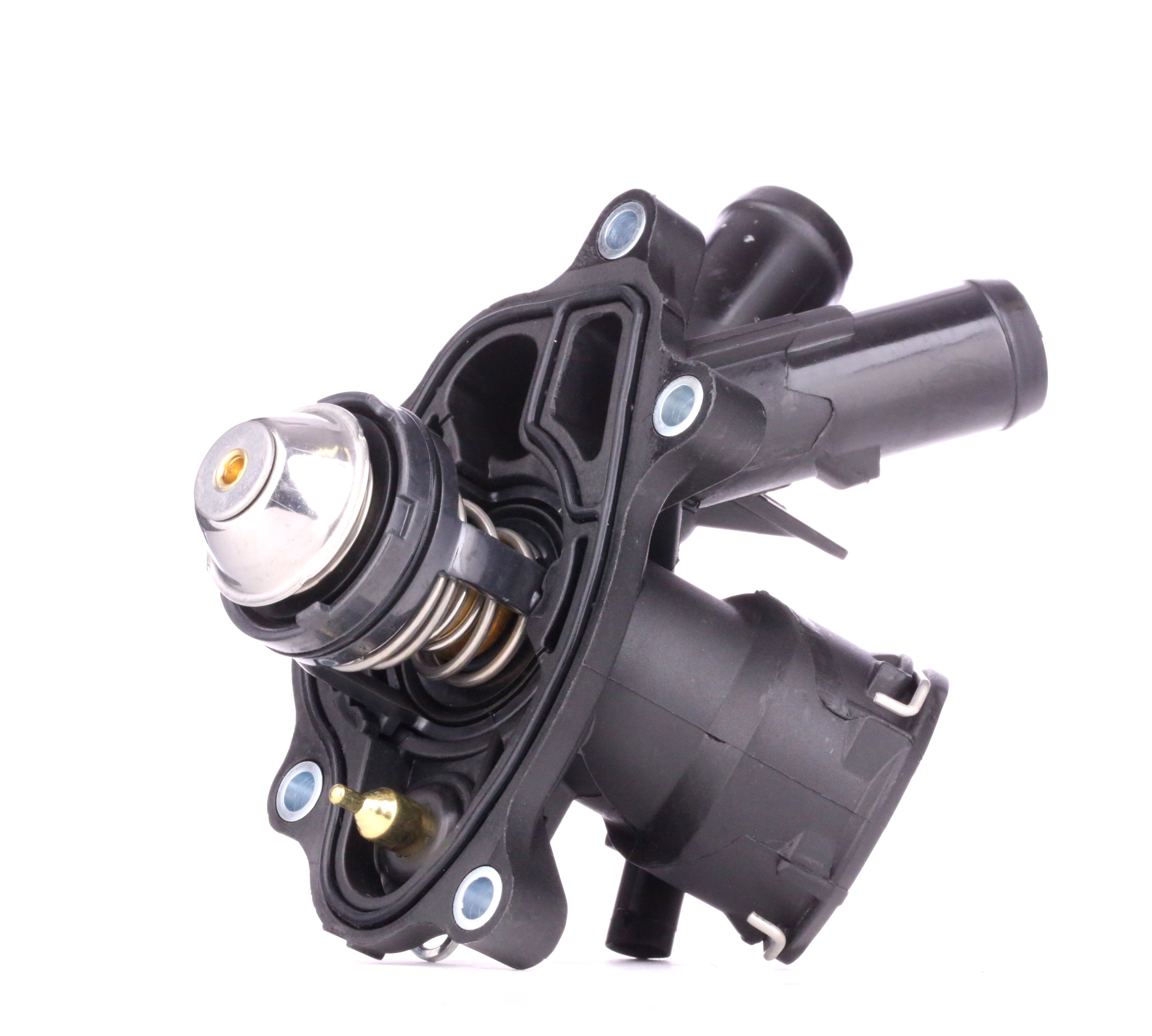 RIDEX 316T0179 Engine thermostat Opening Temperature: 103°C, with gaskets/seals, with thermo sender, with housing