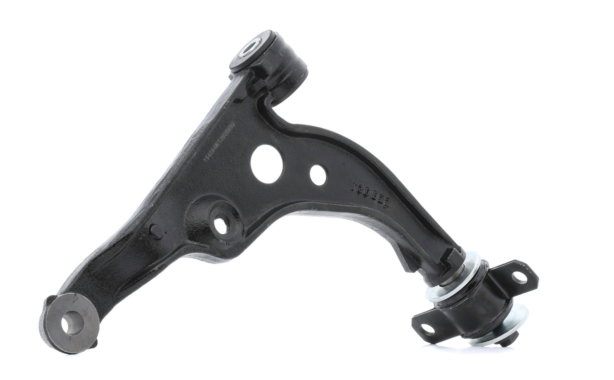 RIDEX 273C0871 Suspension arm Front Axle, Lower, Left, Control Arm, Cast Steel, Cone Size: 24, 19,3 mm