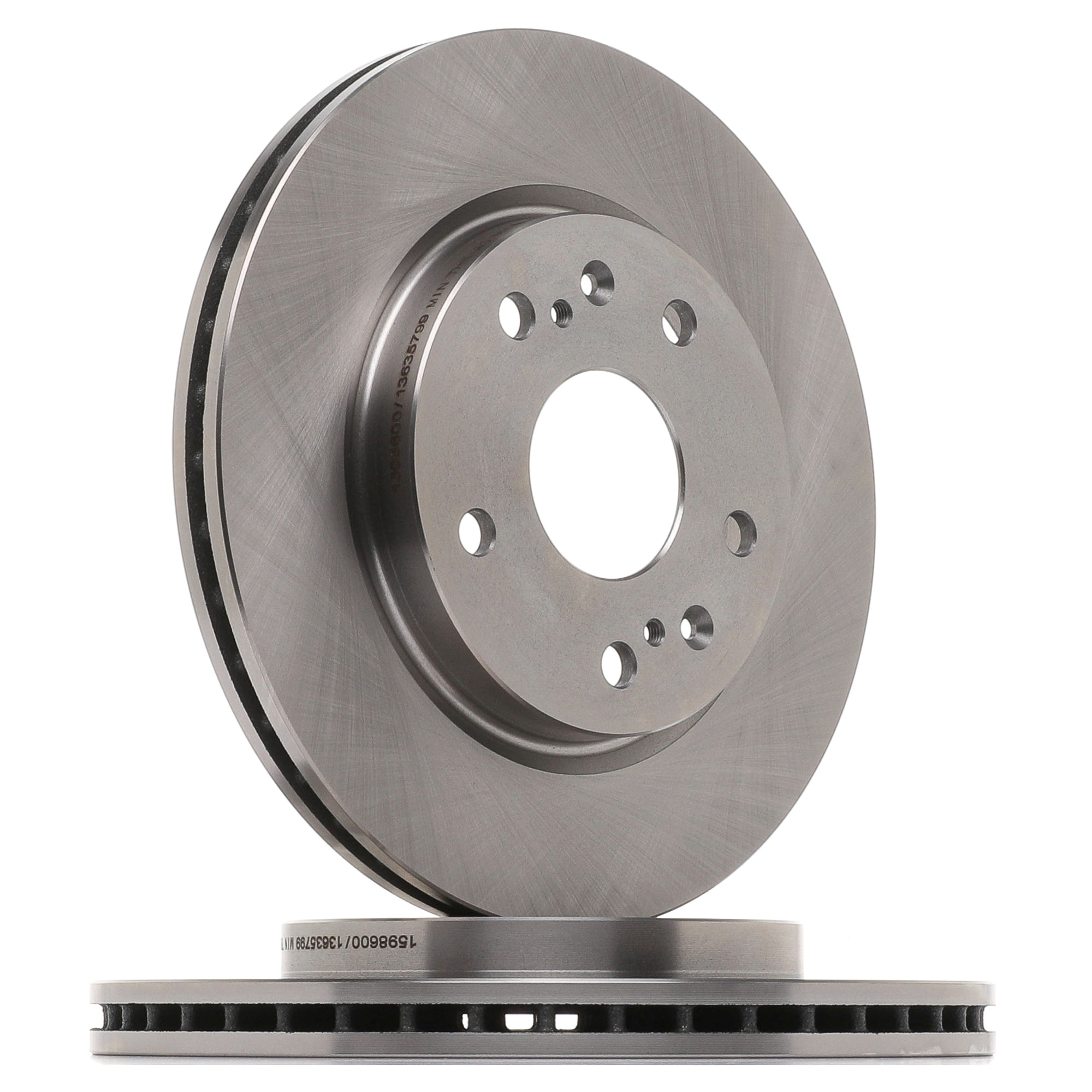 RIDEX 82B1431 Brake disc Front Axle, 272x22mm, 5/9x114,3, Vented, Cast Iron