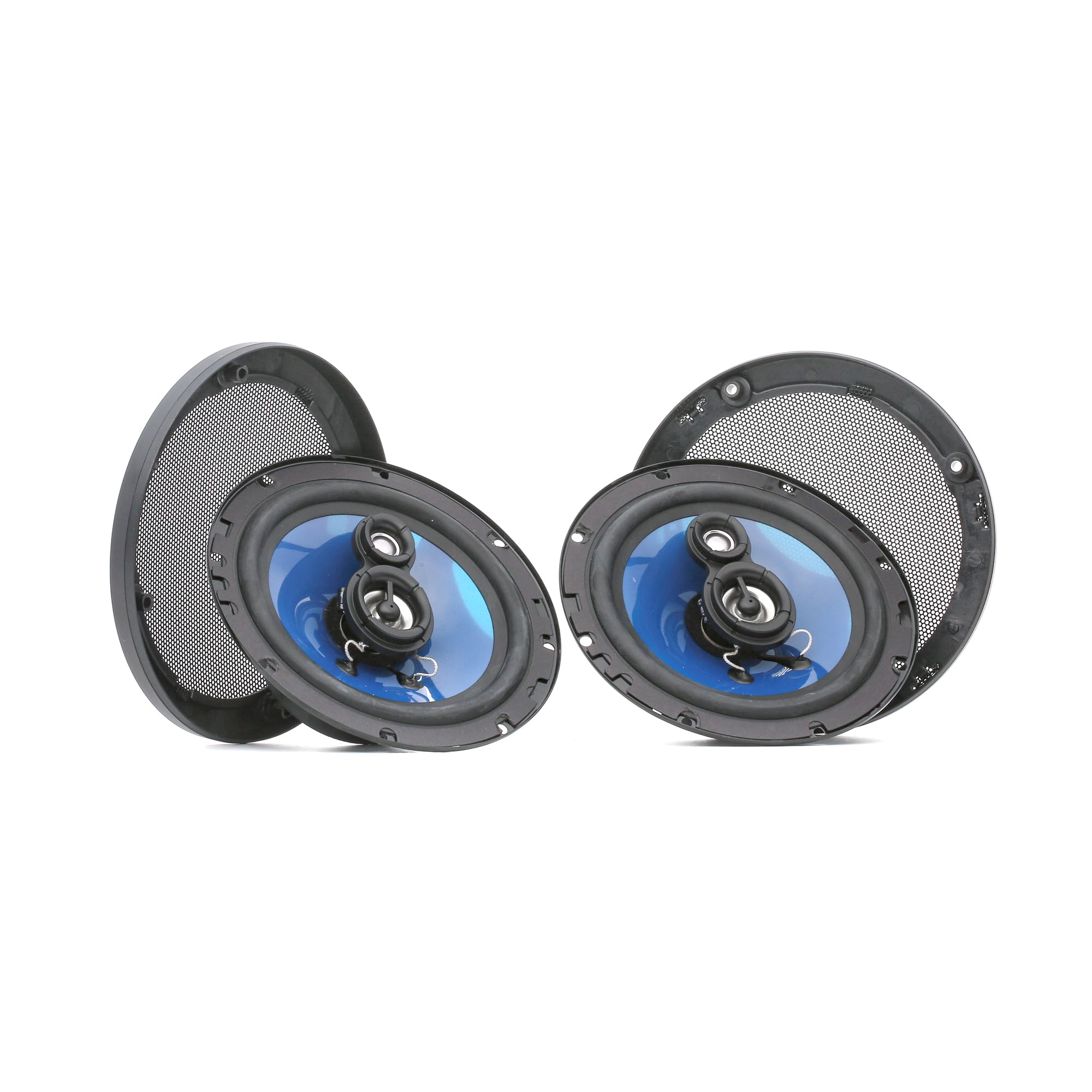 Blaupunkt ICX663 – Altoparlanti Coassiali 3 Vie Per Auto, 250W Di Potenza Max, Profondità 53mm