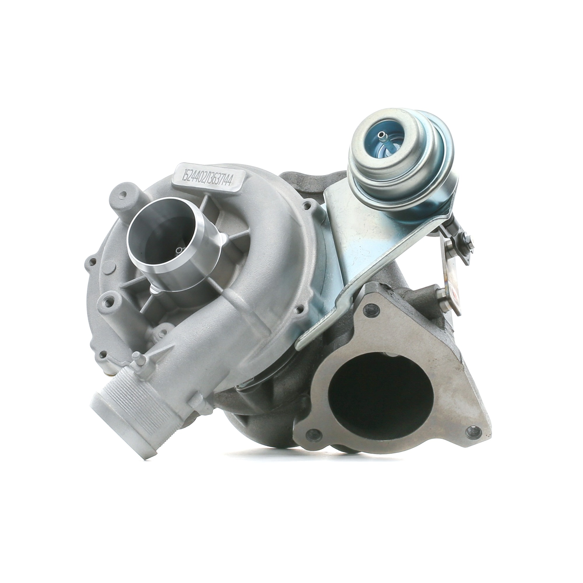 RIDEX 2234C0108 Turbocharger Exhaust Turbocharger, Air cooled, Vacuum-controlled, with gaskets/seals, without attachment material, Steel, Aluminium