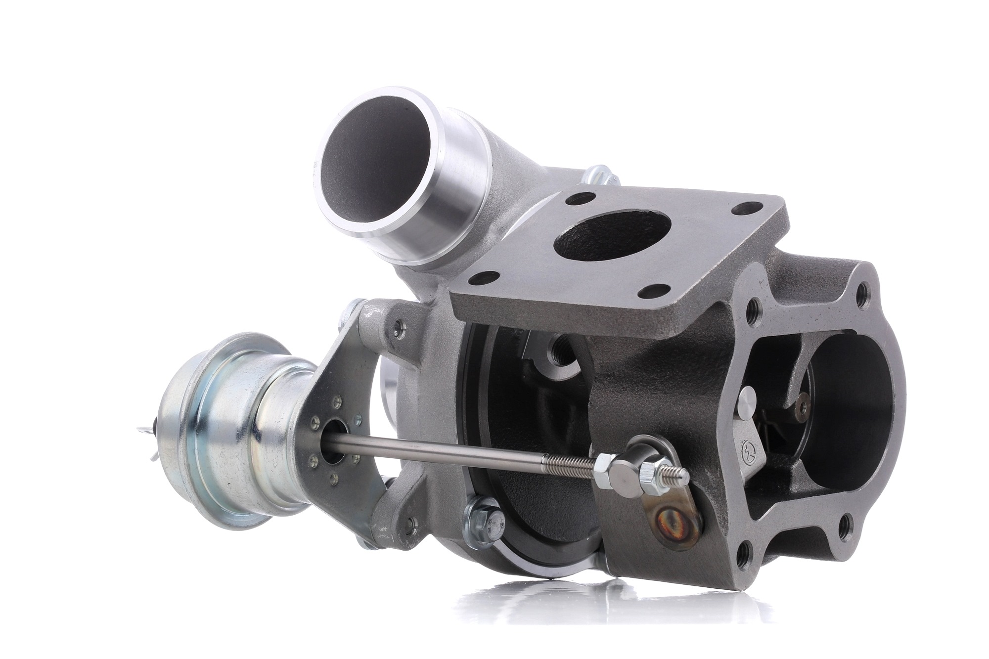 STARK SKCT-1190154 Turbocharger Exhaust Turbocharger, Vacuum-controlled, with gaskets/seals, Steel, Aluminium