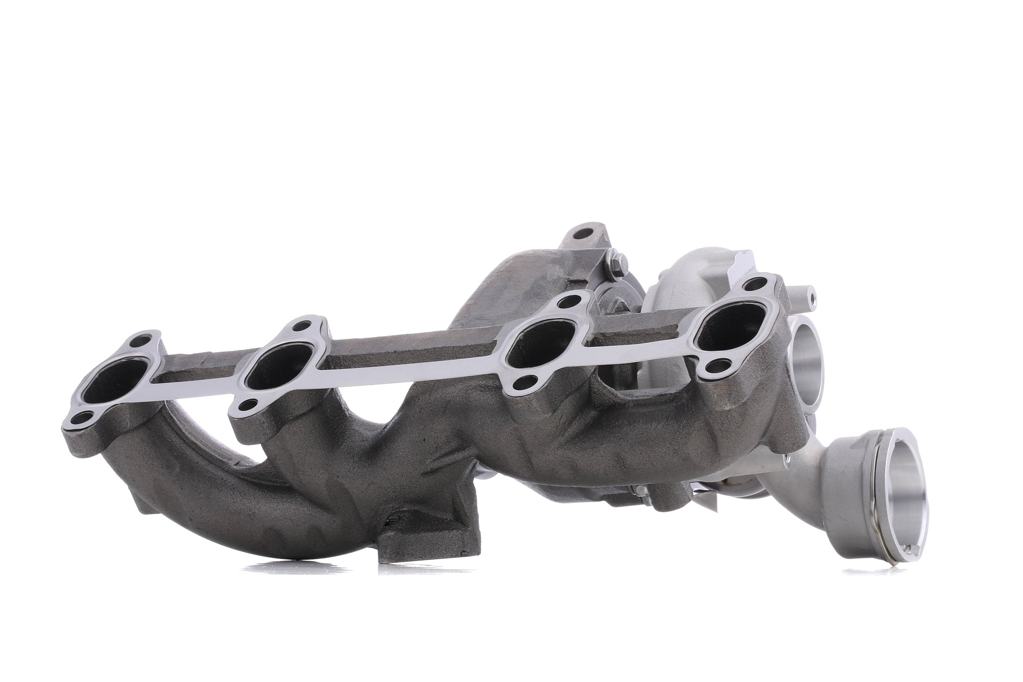 STARK SKCT-1190161 Turbocharger Turbo, Diesel, Euro 4, Air cooled, Vacuum-controlled, Incl. Gasket Set, with attachment material, Aluminium, Steel
