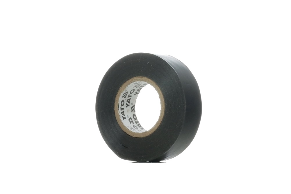 YATO YT-8165 Adhesive Tape 19mm, black, Fabric film, 20m