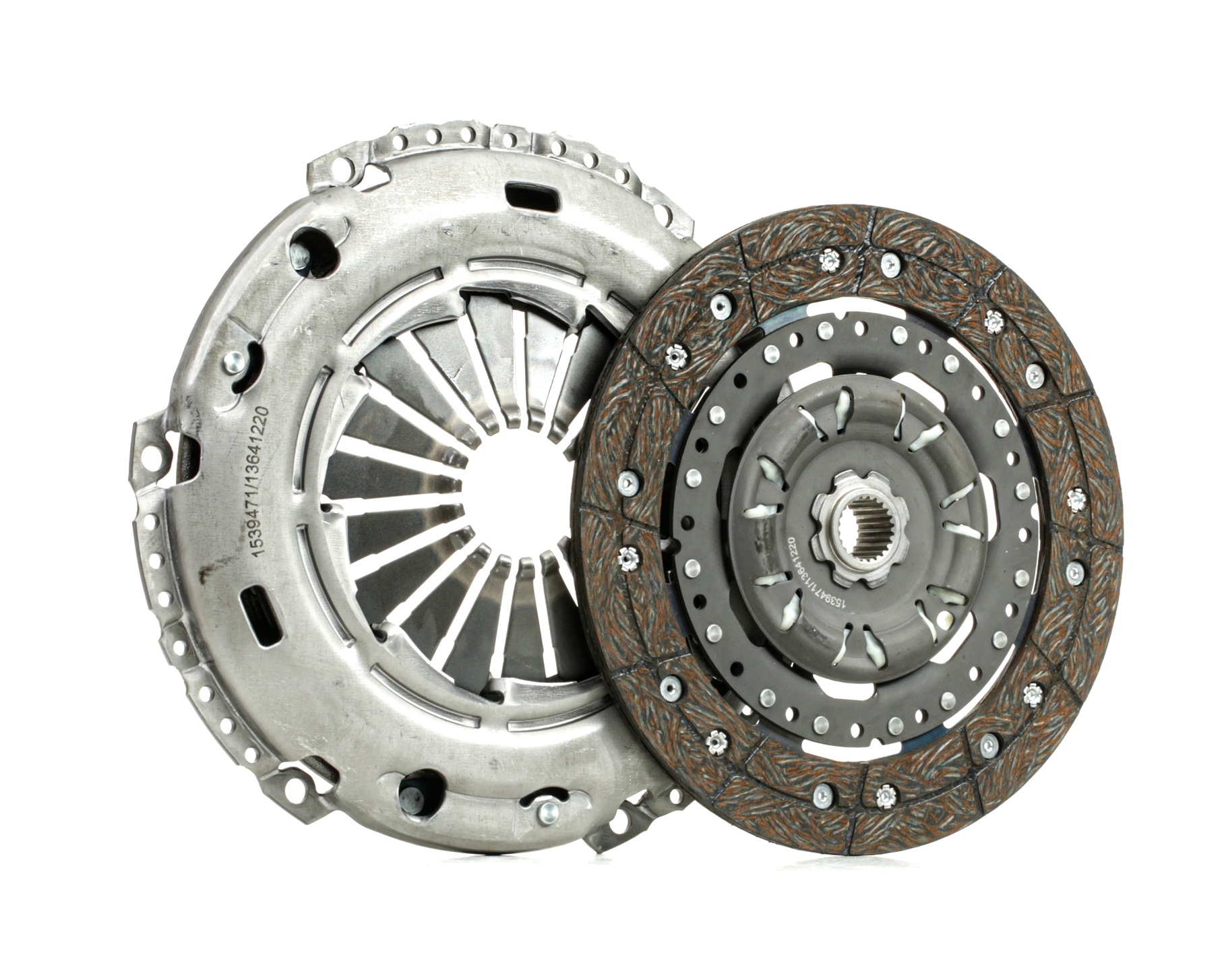RIDEX 479C0165 Clutch kit for engines with dual-mass flywheel, without clutch release bearing, Check and replace dual-mass flywheel if necessary., 240mm