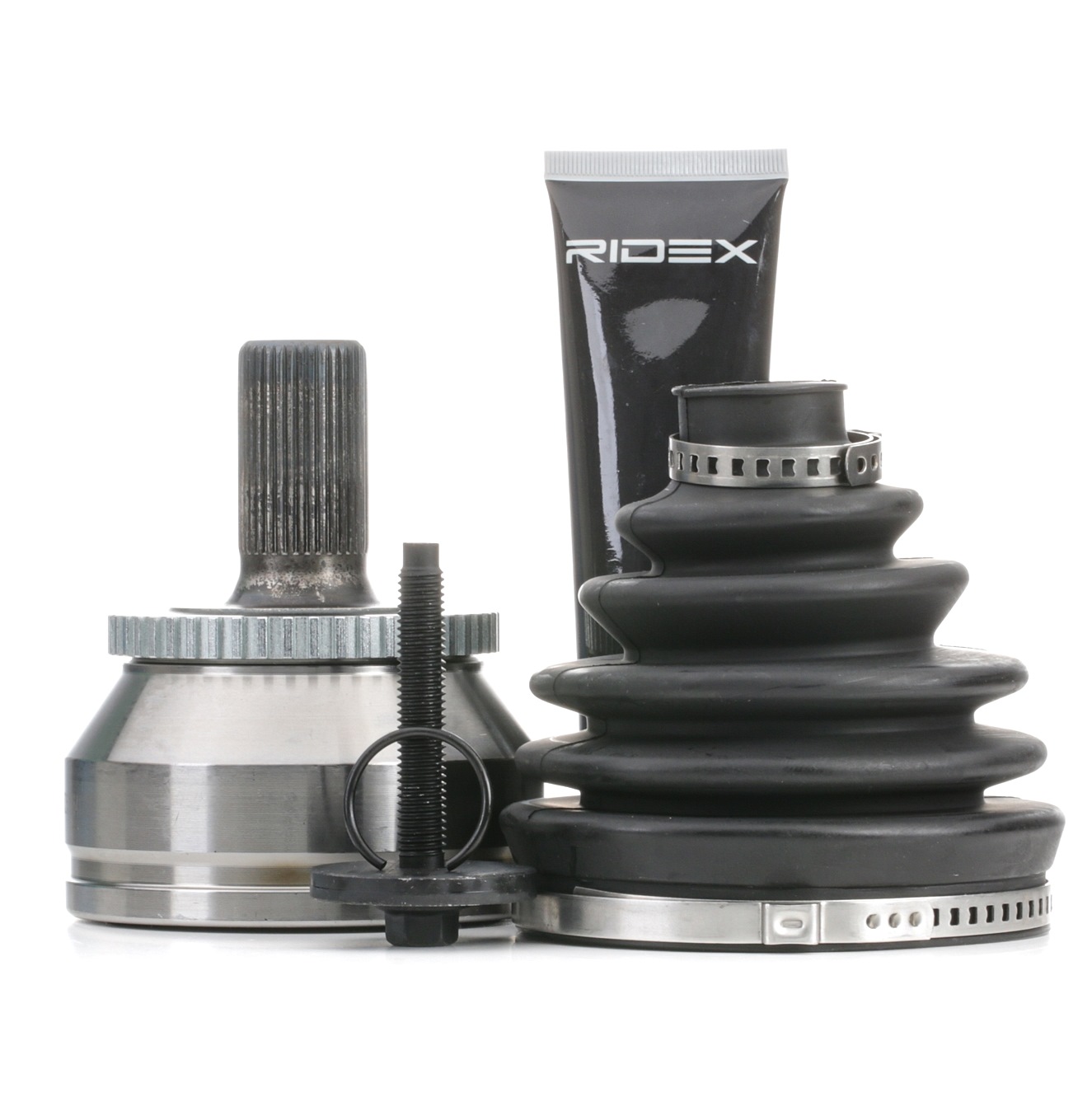 RIDEX Kit Giunto Omocinetico VOLVO 5J0156 30735563,30735564,30735642 Kit Giunti Semiasse,Giunto Omocinetico,Giunto Semiasse,Kit giunti, Semiasse