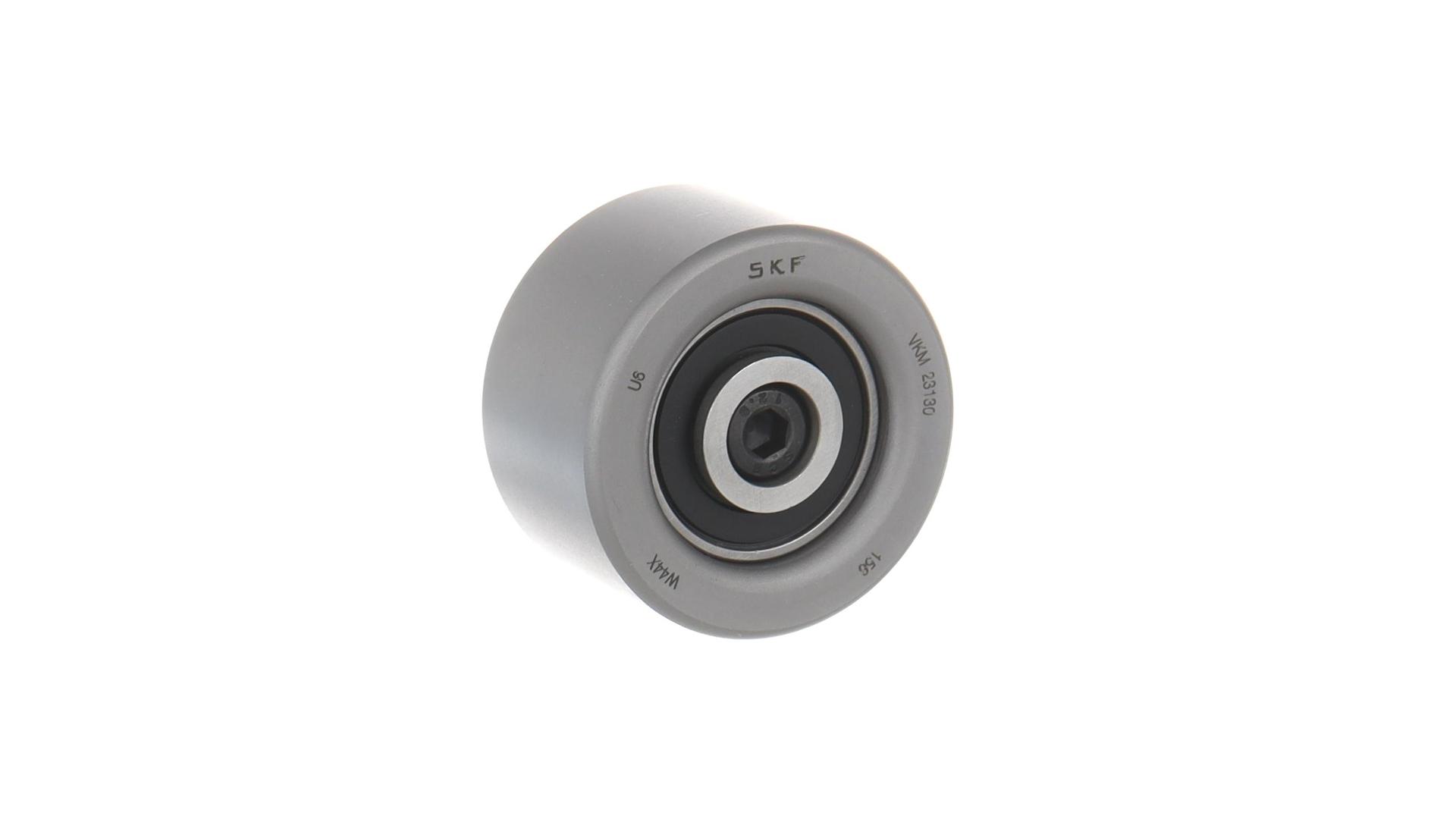 SKF VKM 23130 Galoppino / Guidacinghia, Cinghia dentata Ø: 57 mm, con materiale di fissaggio
