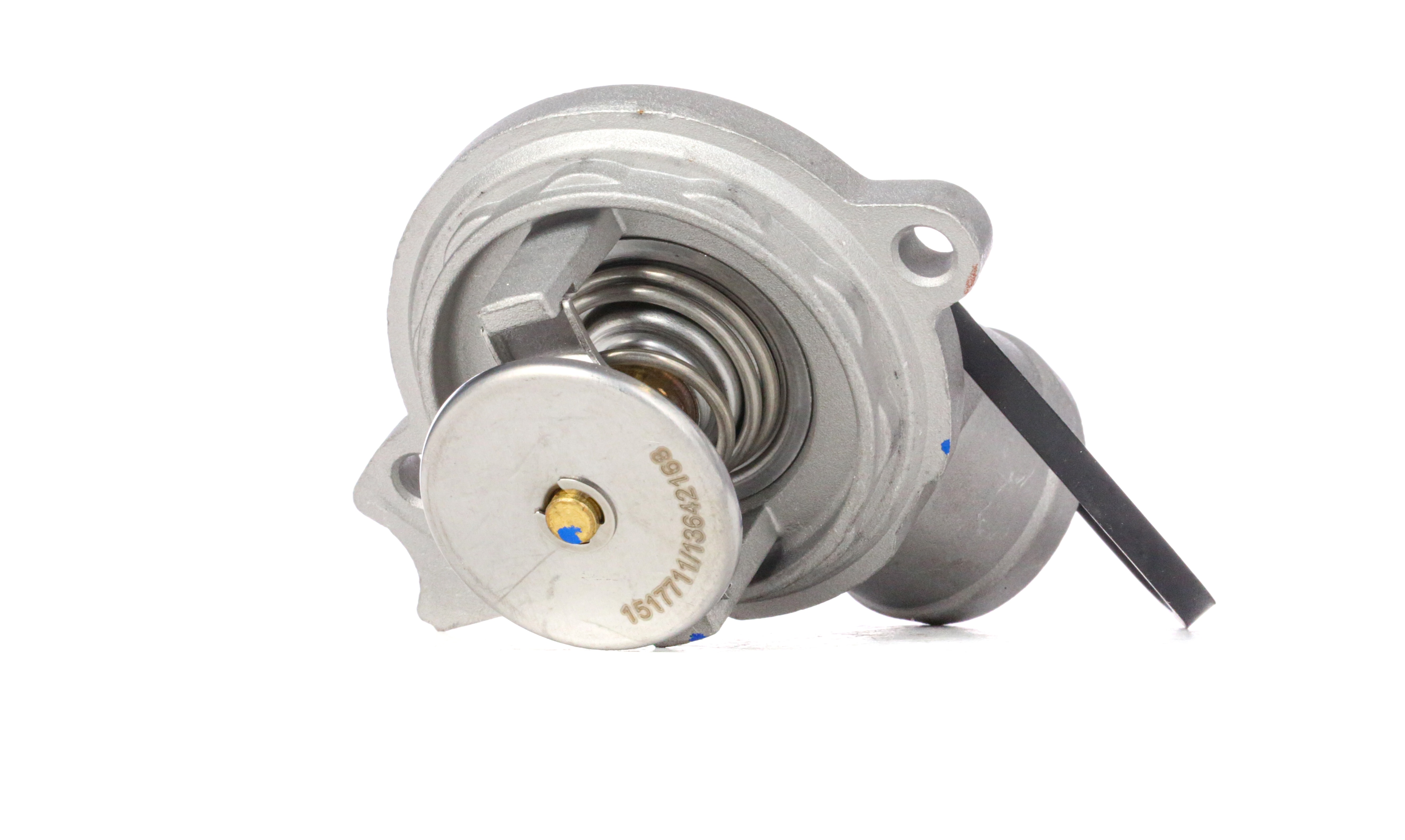 316T0157 RIDEX Coolant thermostat CHRYSLER Opening Temperature: 87°C, with seal, Aluminium, with housing, Metal Housing