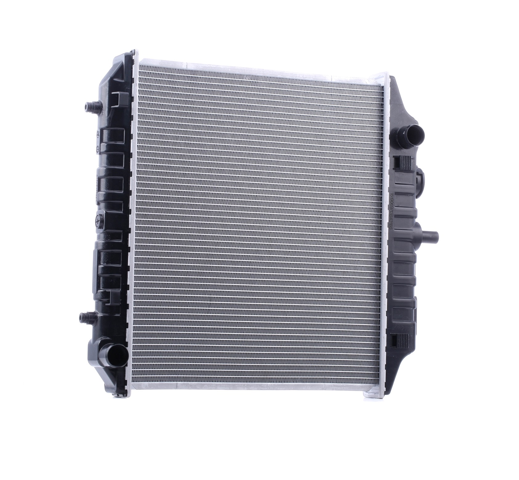 RIDEX 470R0525 Engine radiator Plastic, Aluminium, 415 x 490 x 32 mm