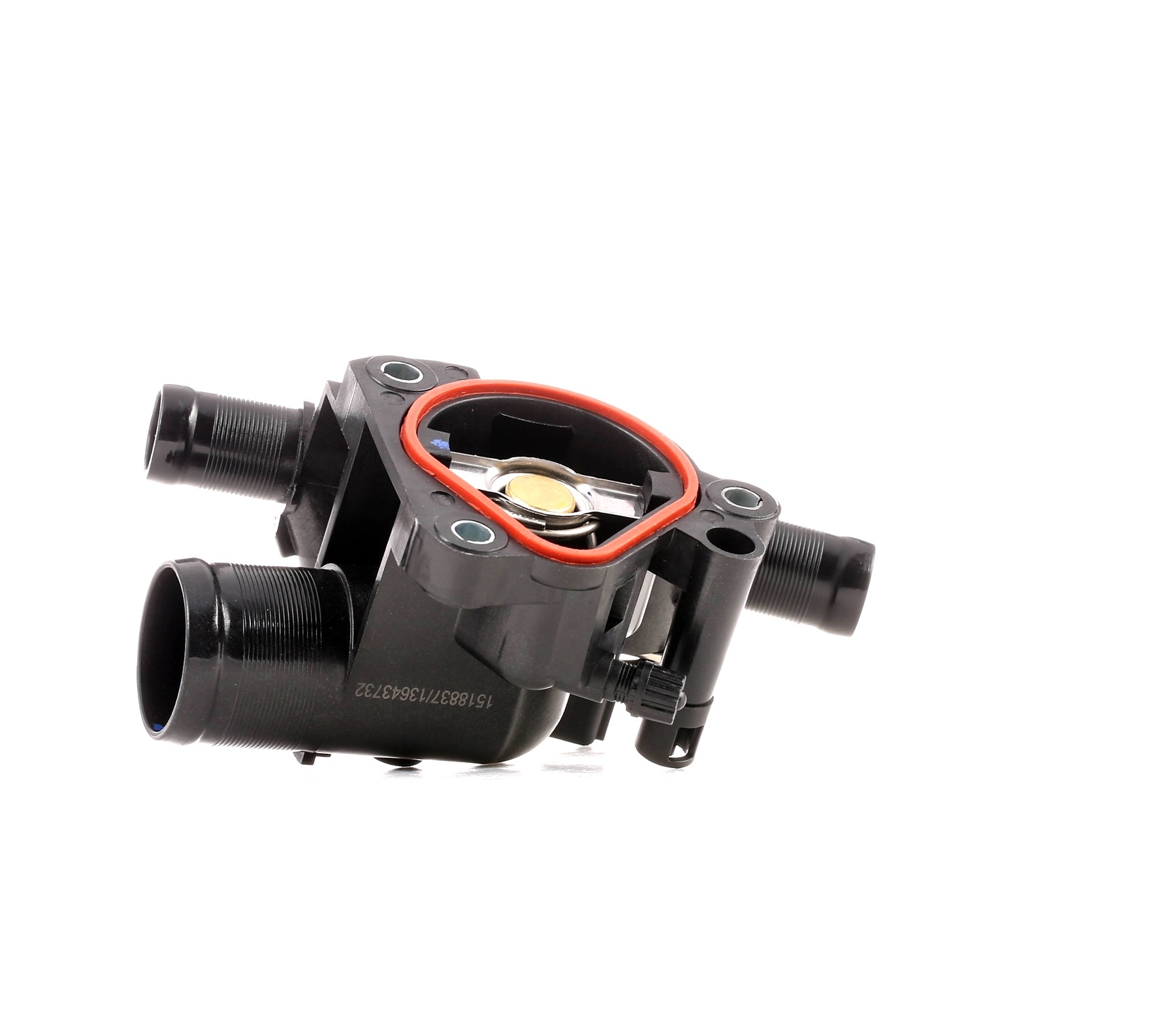 RIDEX 316T0243 Engine thermostat Opening Temperature: 89°C, with seal, with sensor, Synthetic Material Housing