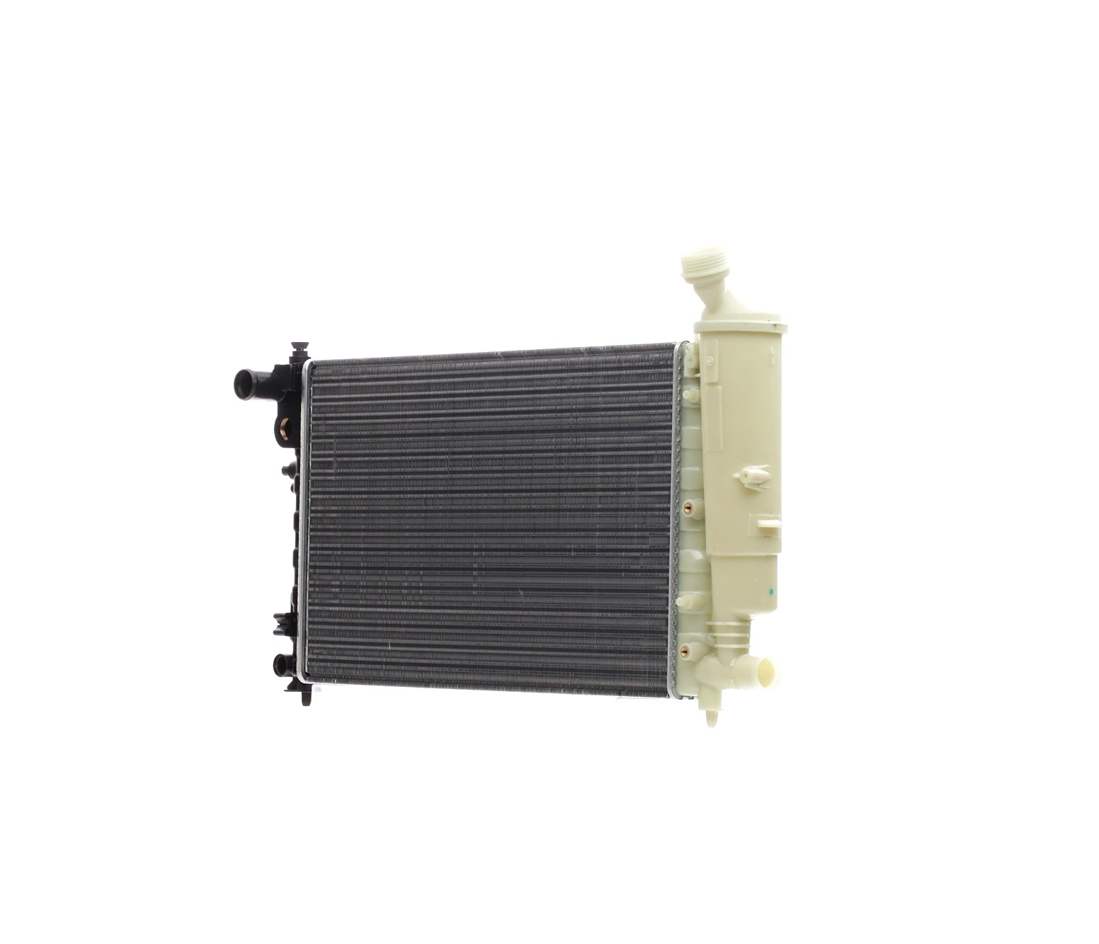 RIDEX 470R0757 Engine radiator Aluminium, Plastic, for vehicles with/without air conditioning, Automatic Transmission