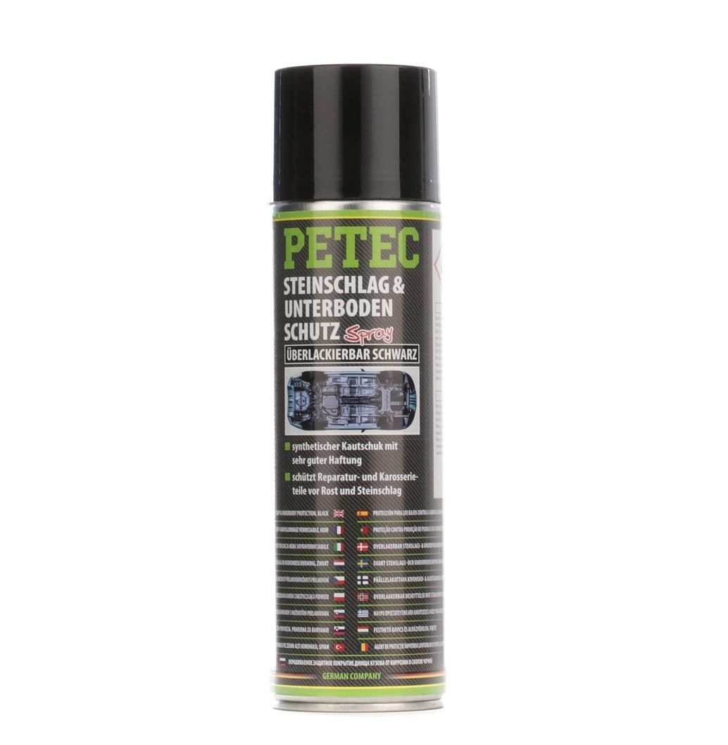 PETEC 73250 Stone chip paint aerosol, Capacity: 500ml, black
